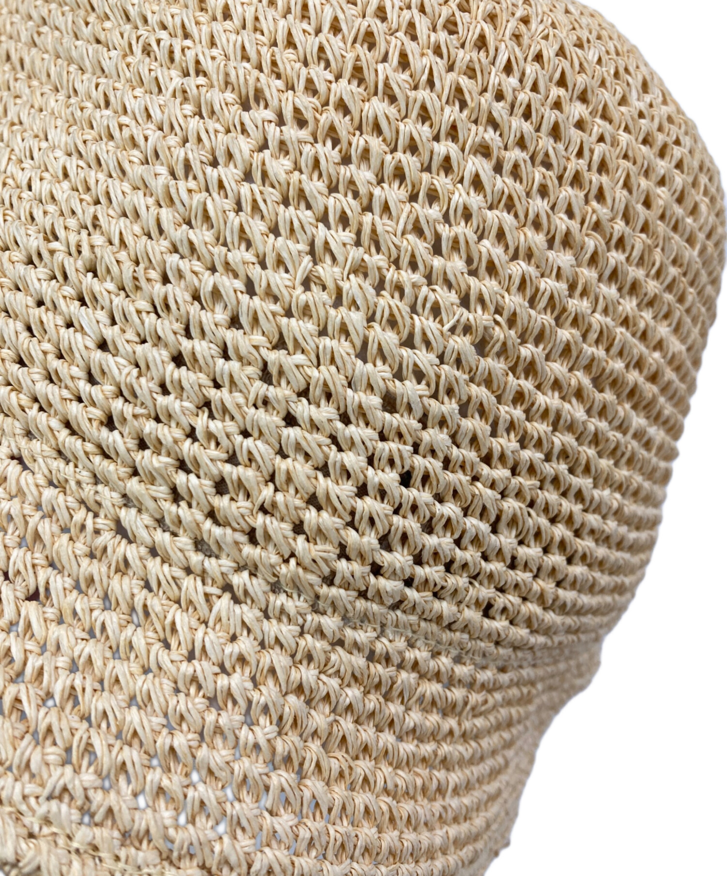 中古・古着通販】NOROLL (ノーロール) RAFFIA BUCKET HAT ベージュ