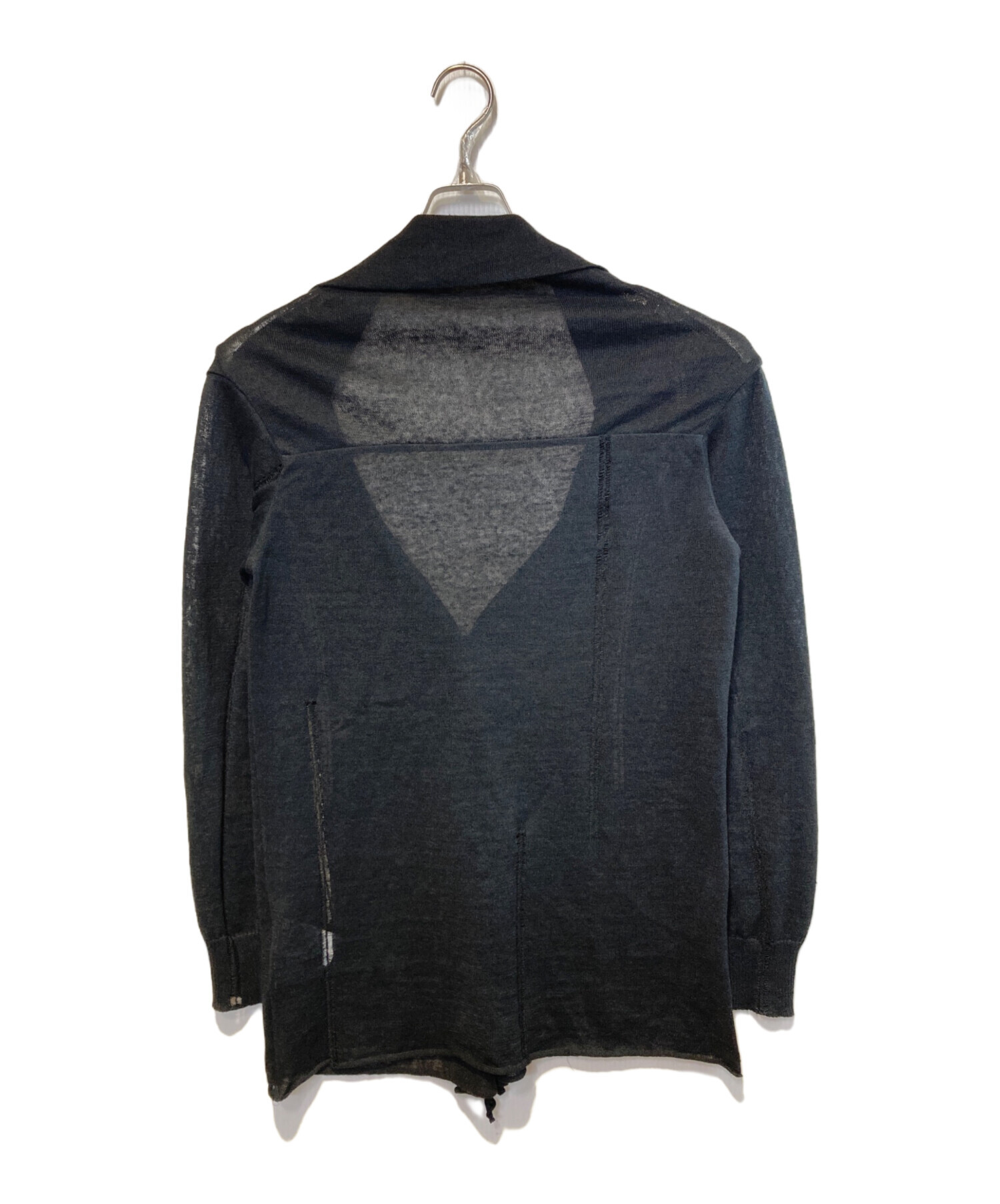 中古・古着通販】YOHJI YAMAMOTO (ヨウジヤマモト) リネン混ニット 