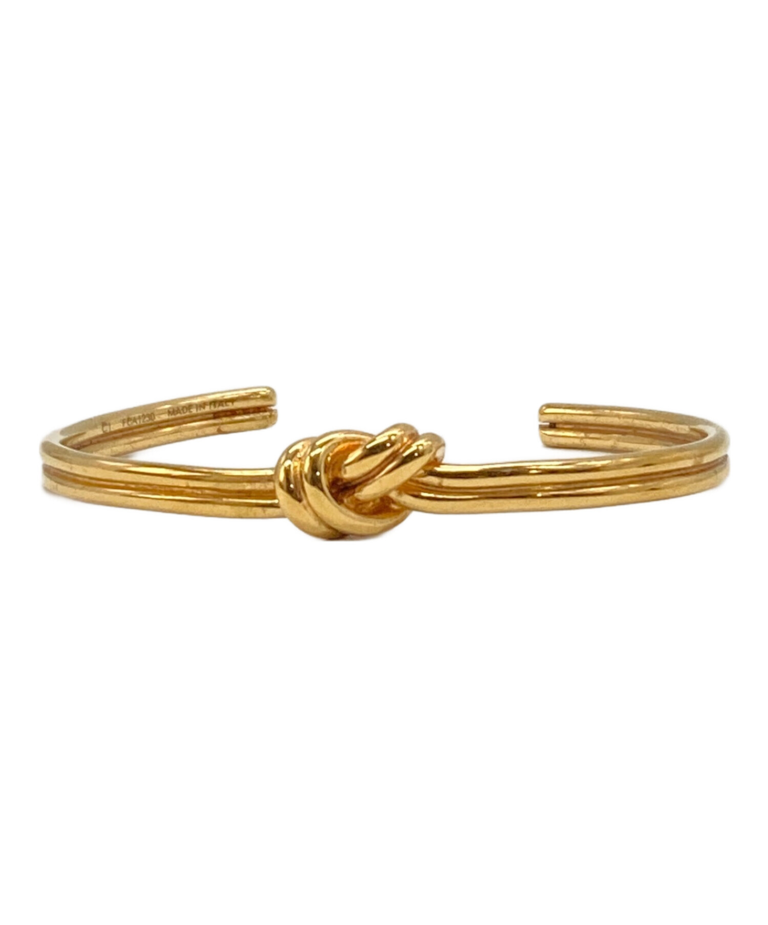 中古・古着通販】CELINE (セリーヌ) Knot Double Bracelet ゴールド