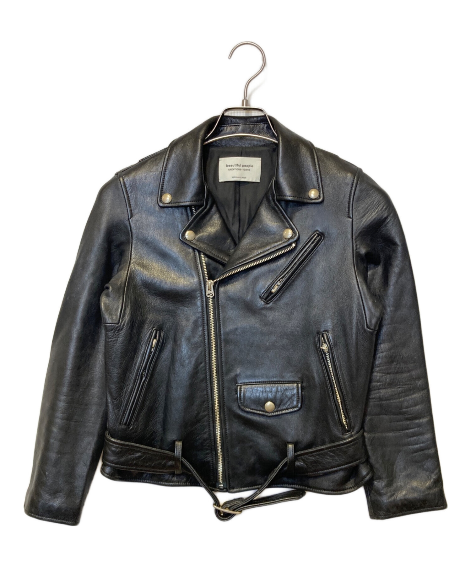 beautiful people ライダース 羊革 150 中古・古着通販】beautiful people (ビューティフルピープル) SHEEP