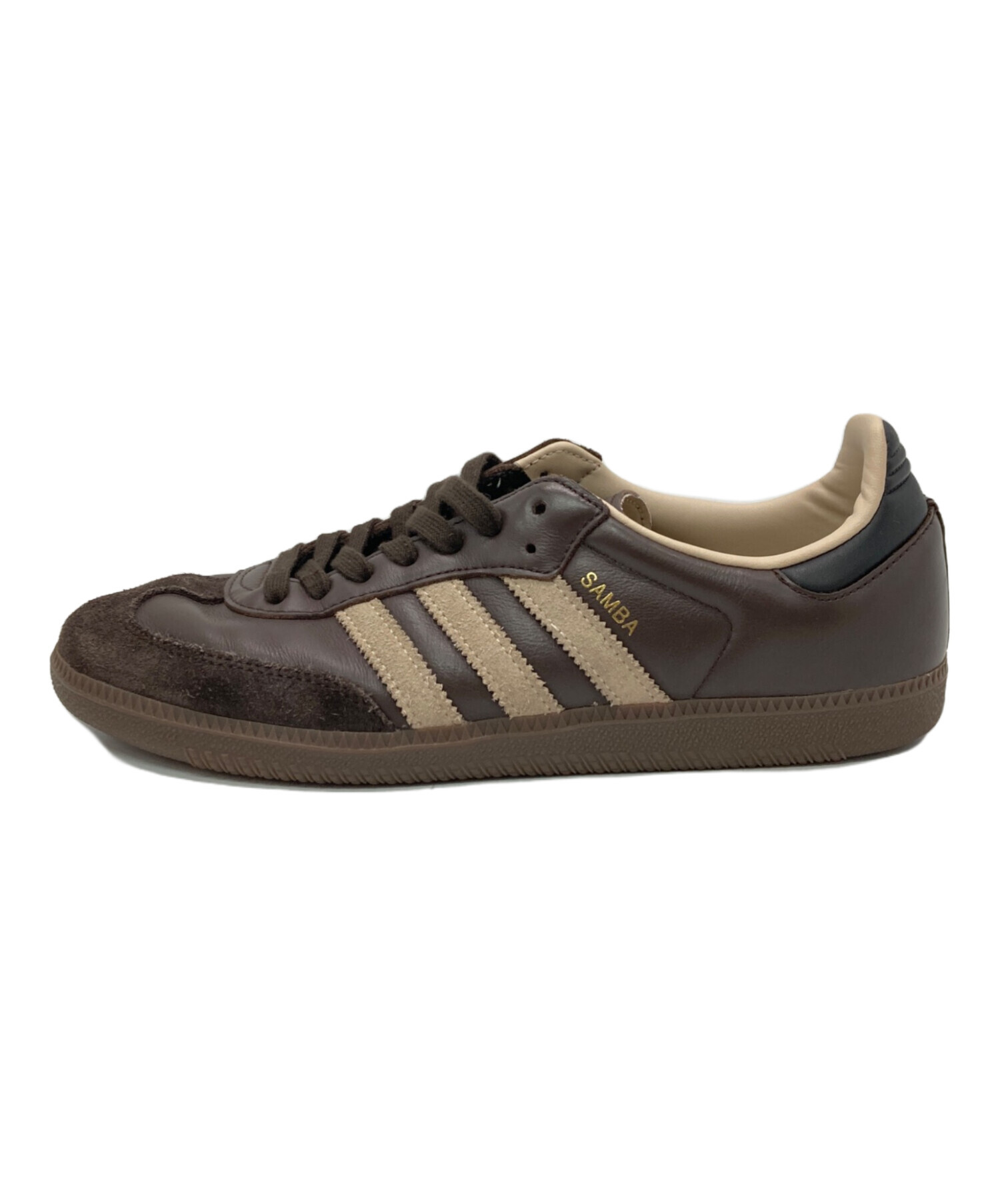 中古・古着通販】adidas (アディダス) SAMBA OG ブラウン サイズ:27.5 
