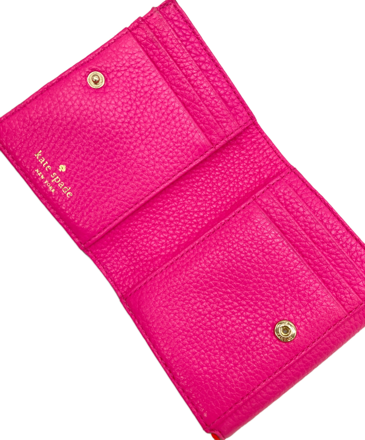 中古・古着通販】Kate Spade (ケイトスペード) 3つ折り財布 ピンク 