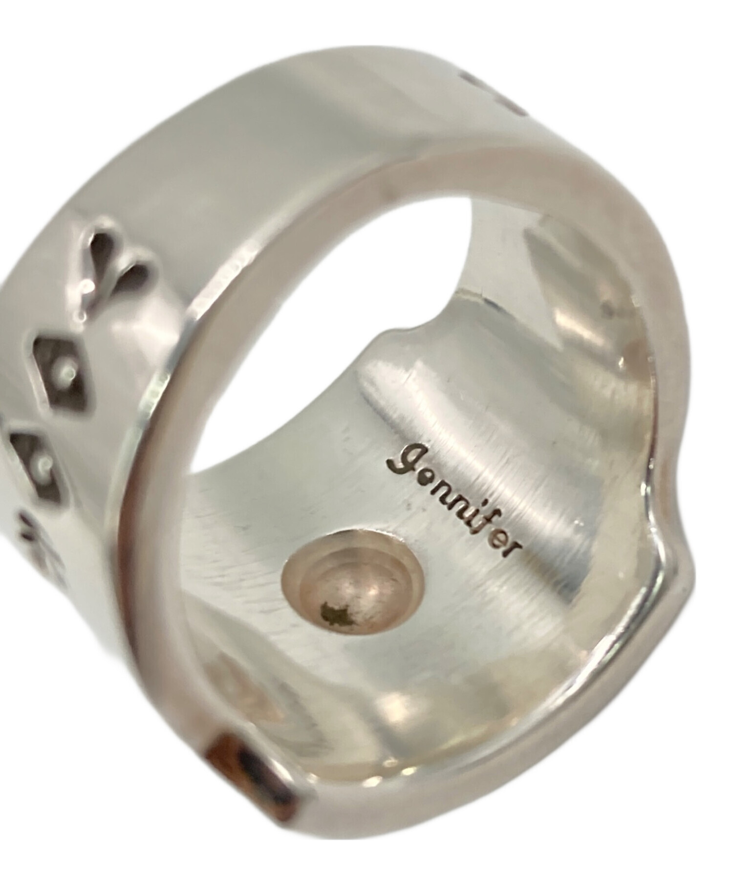 中古・古着通販】Navajo (ナバホ) スタンプワークリング サイズ:19号