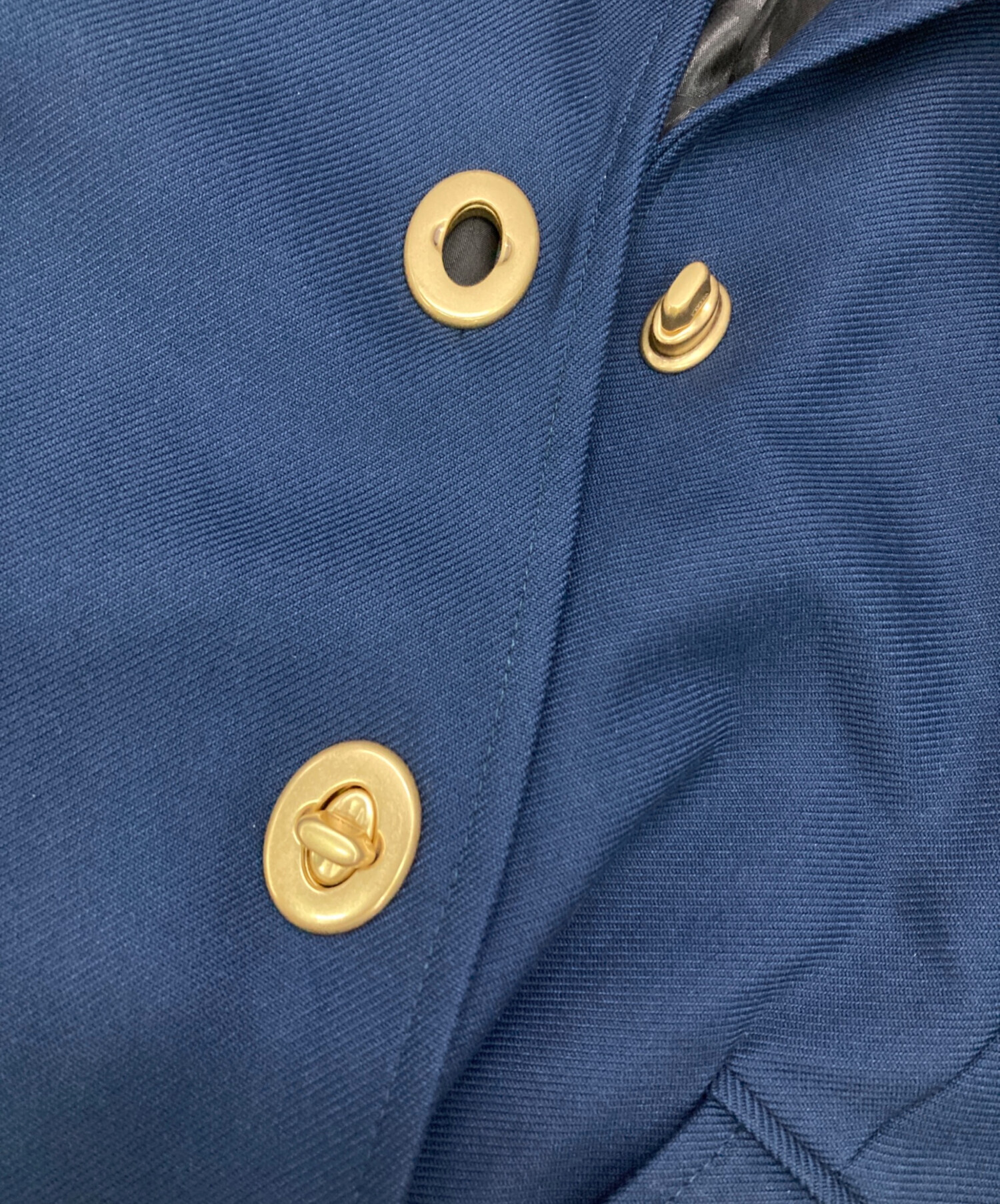 中古・古着通販】COACH (コーチ) チェスターコート ネイビー サイズ:M