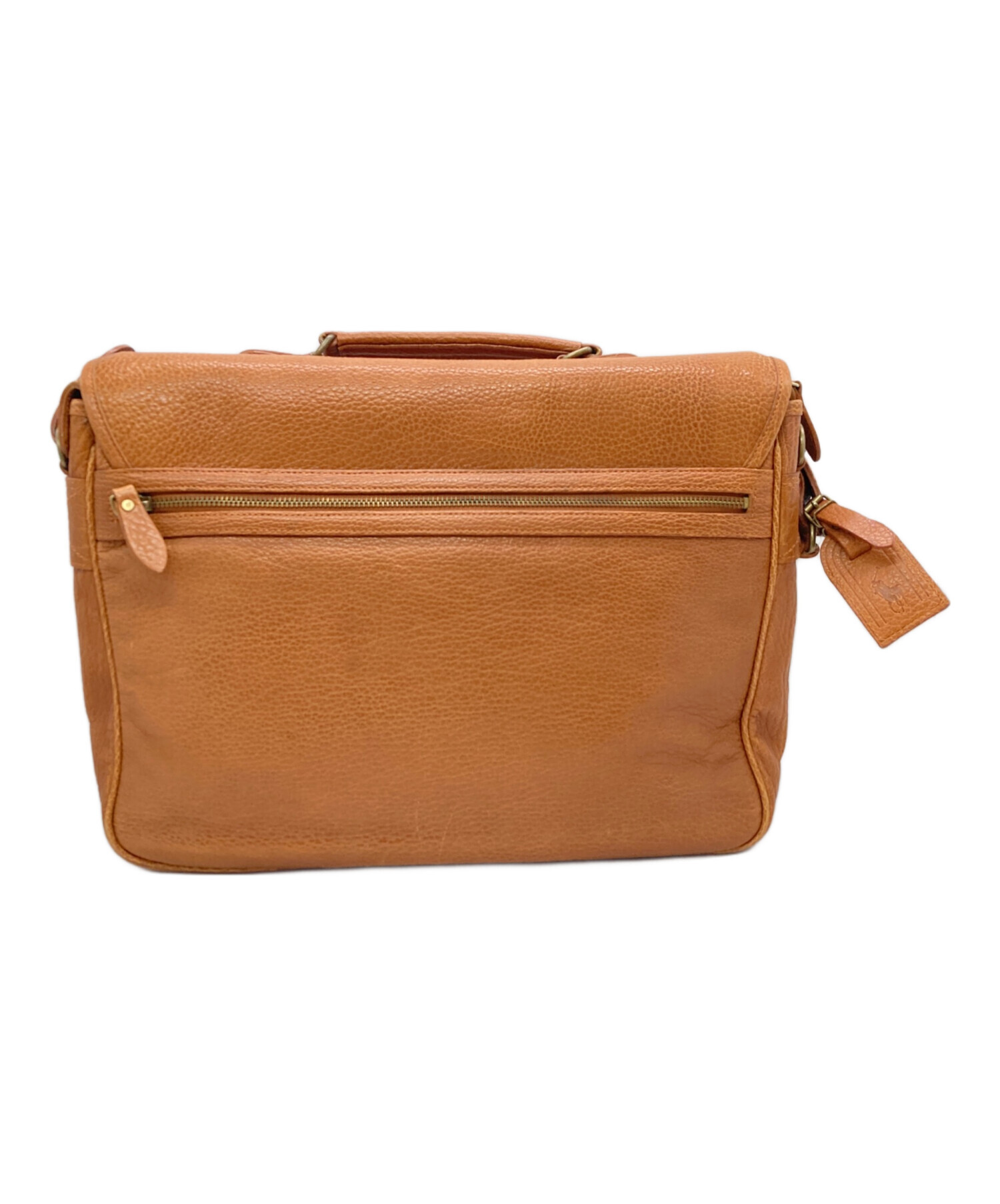 中古・古着通販】RALPH LAUREN (ラルフローレン) レザーメールバッグ 