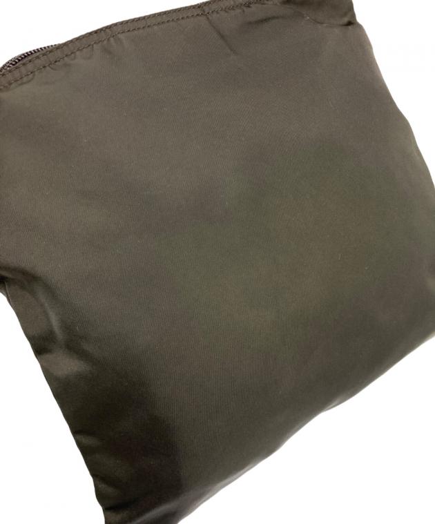 中古・古着通販】PRADA (プラダ) ナイロンショルダーバッグ カーキ