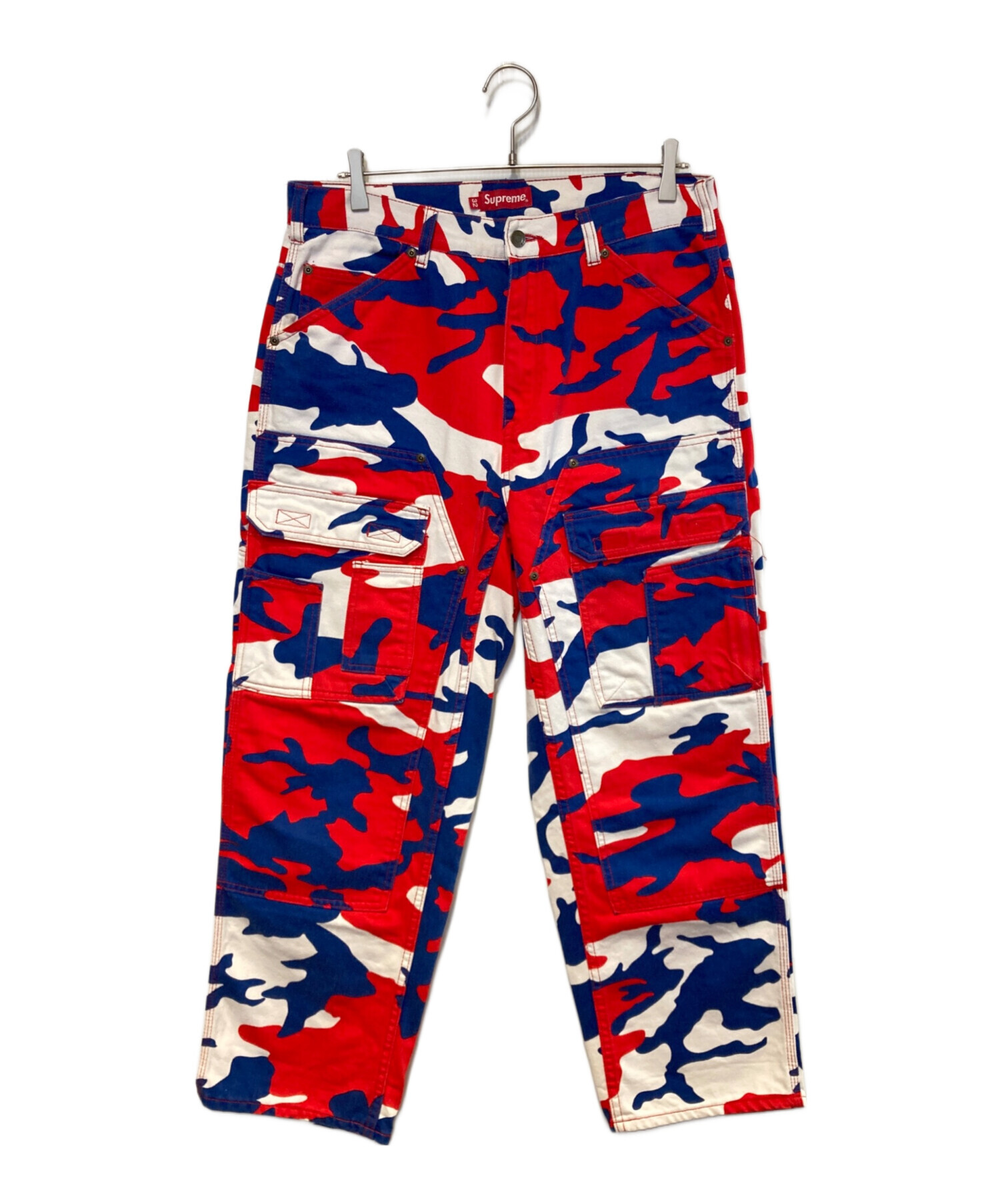 Supreme カーゴパンツ ブルー サイズ32 中古・古着通販】SUPREME