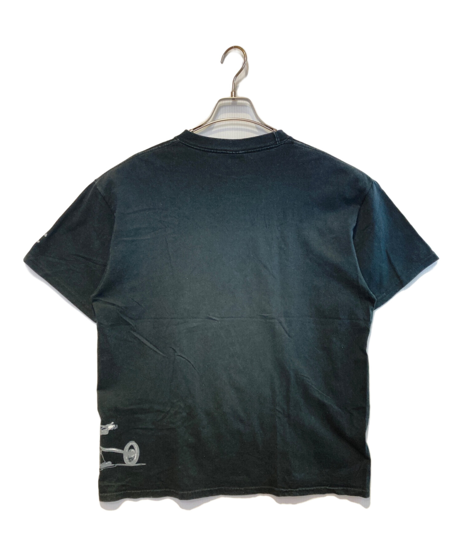 中古・古着通販】stussy (ステューシー) ロゴプリントTシャツ ブラック