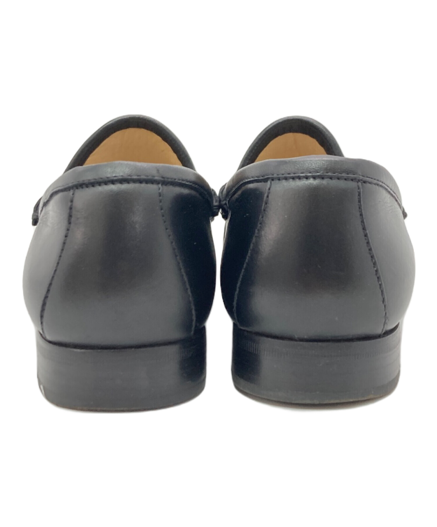 中古・古着通販】GUCCI (グッチ) ホースビットレザーローファー 