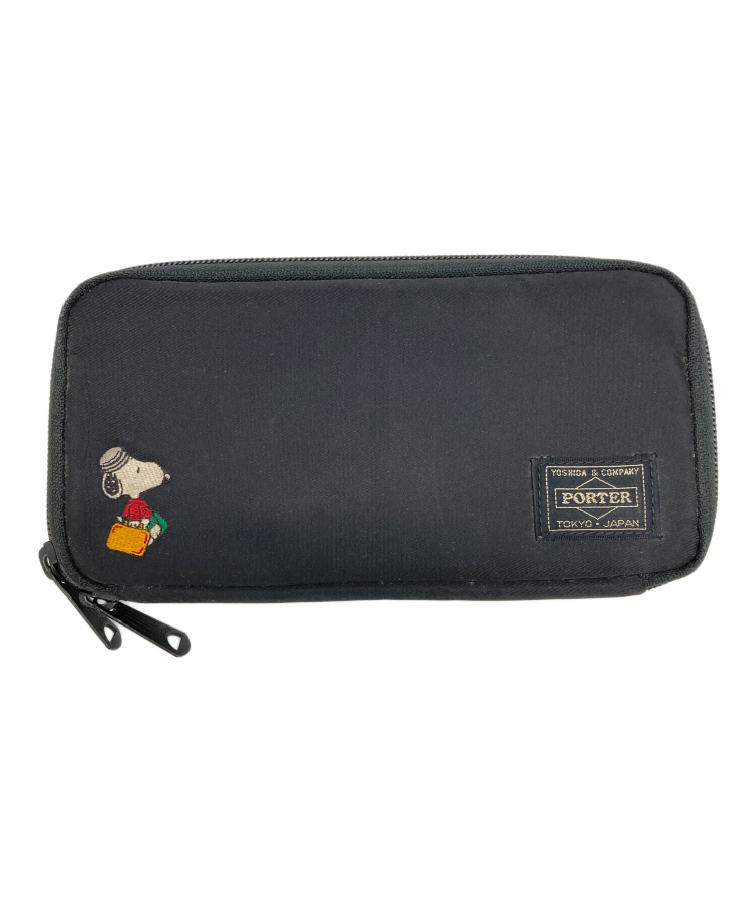 中古・古着通販】PORTER (ポーター) JOE PORTER LONG WALLET ブラック 