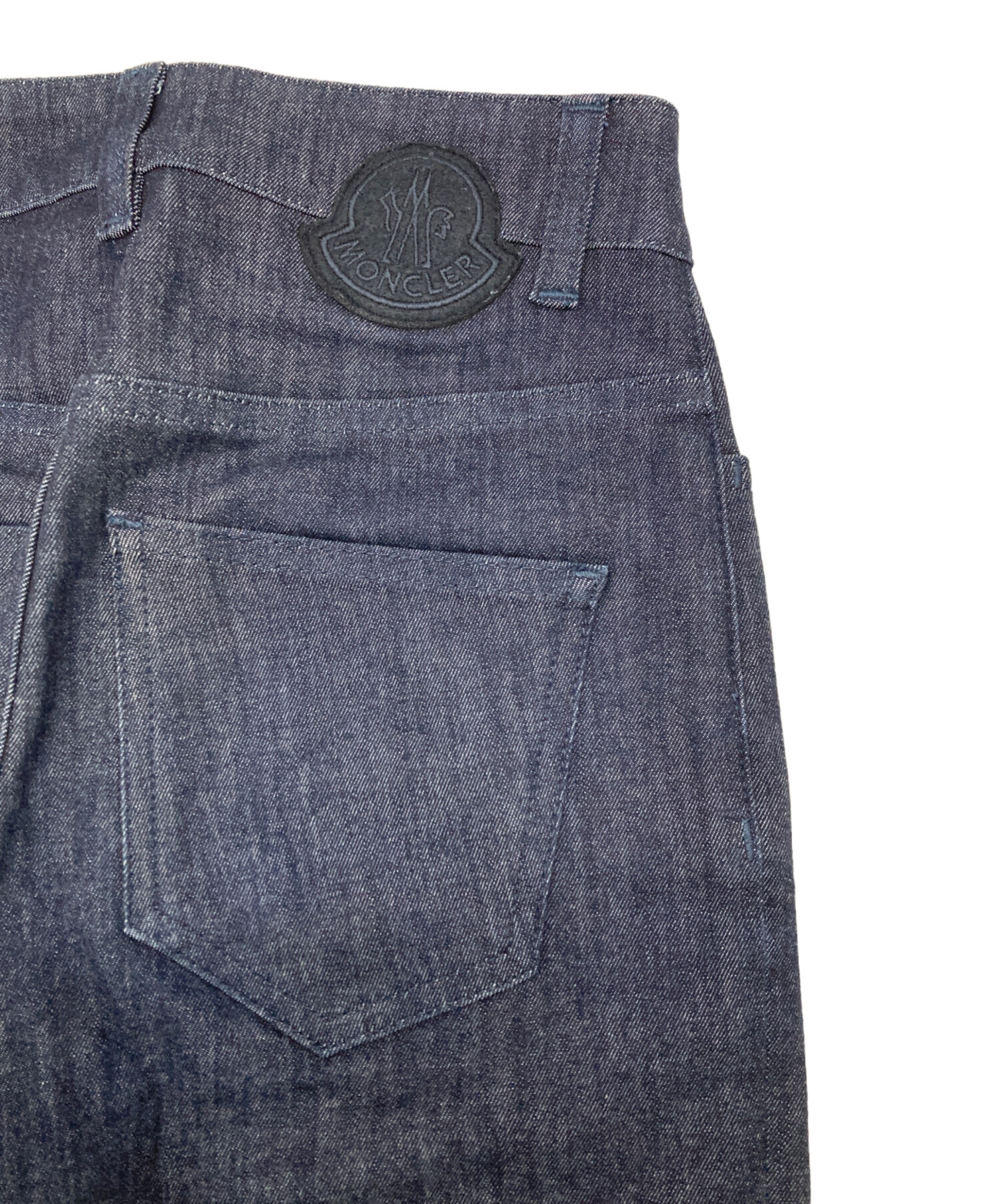 中古・古着通販】MONCLER (モンクレール) デニムパンツ インディゴ