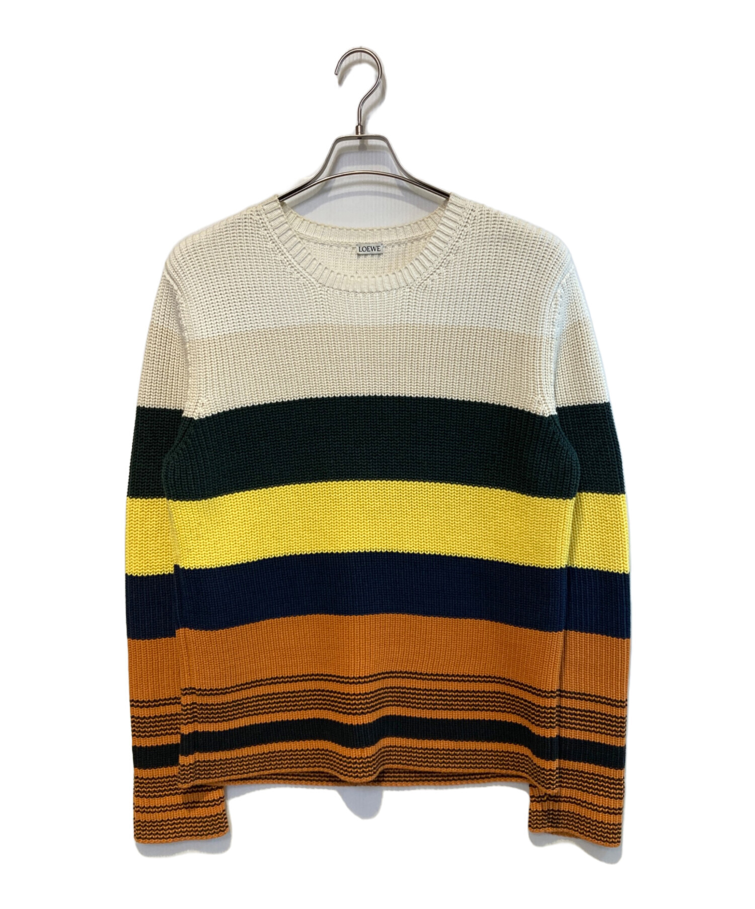 LOEWE ロエベ　ハイゲージニットセーター 仕立ての技でシルエットを遊んだロエベ──特集：ローゲージか