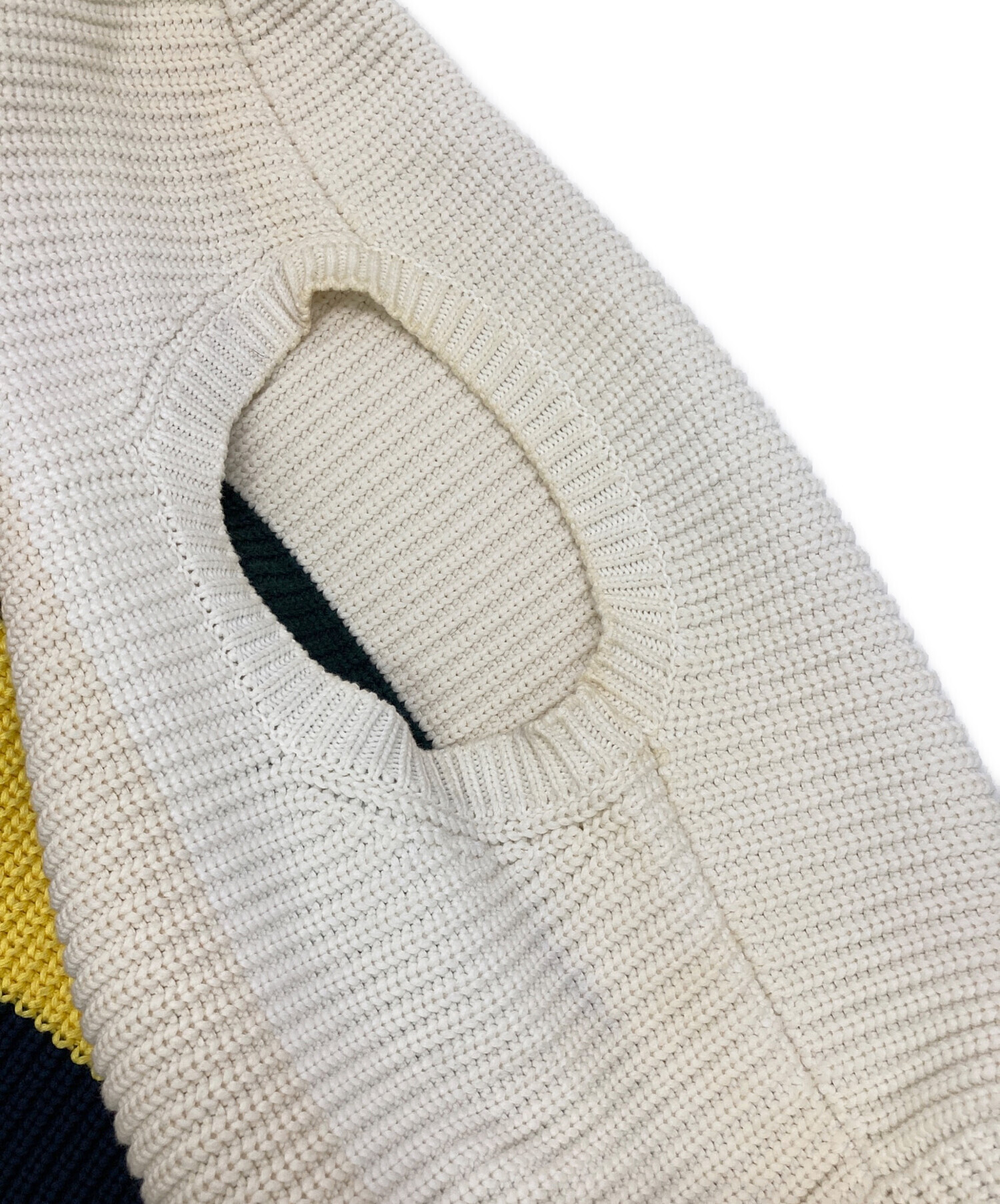 中古・古着通販】LOEWE (ロエベ) ローゲージニット マルチカラー