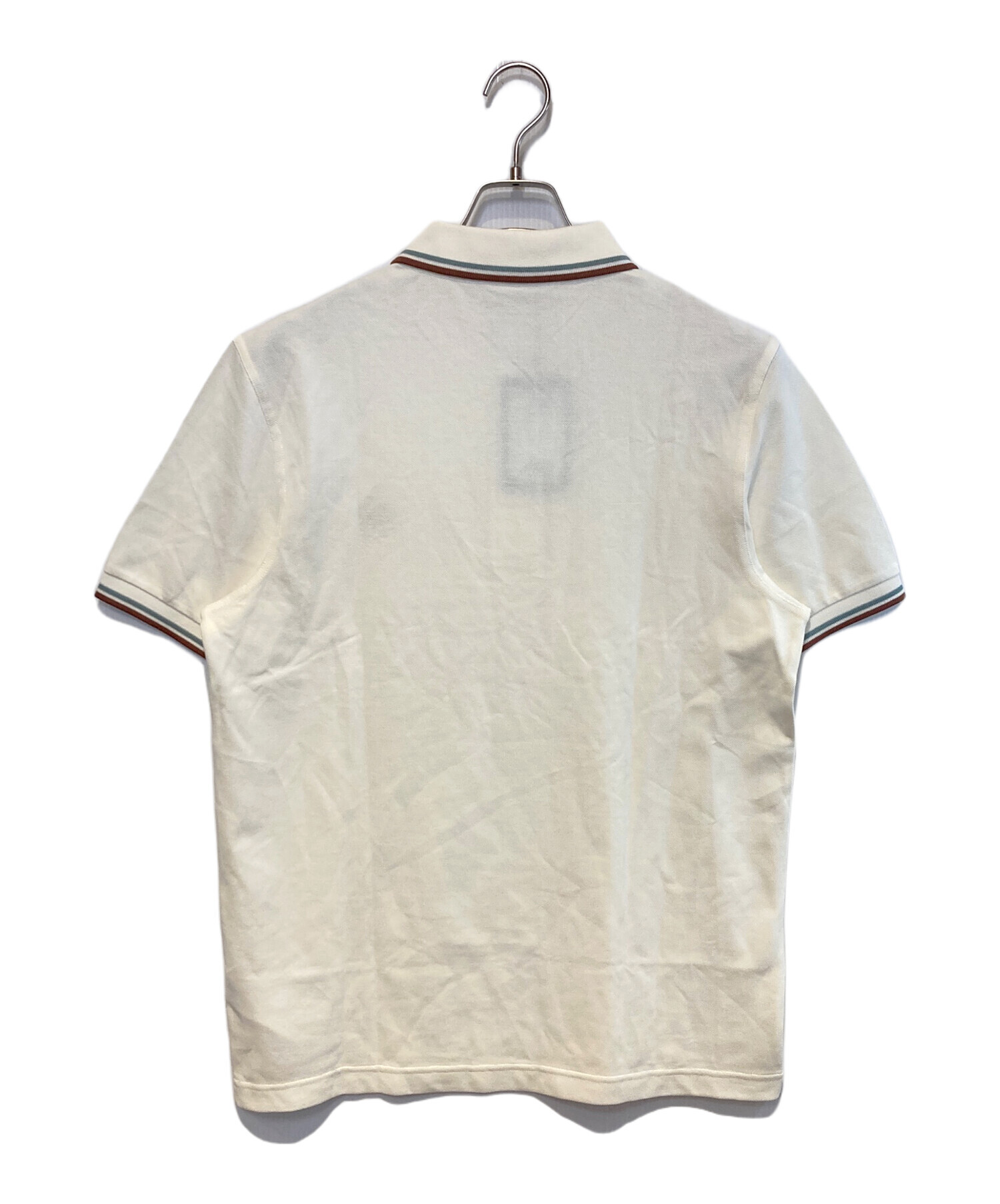 【新品未使用タグ付き】Fred Perry ポロシャツ ホワイト サイズ8 中古・古着通販】FRED PERRY (フレッドペリー) ポロシャツ ホワイト