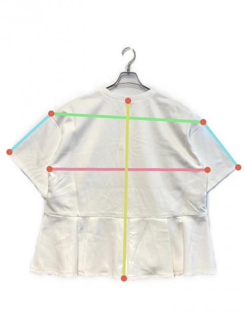 カットソー(半袖/袖なし) MANOF  CARDBOARD LOOSE TOPS 中古・古着通販】MANOF (マノフ) CARDBOARD LOOSE TOPS ホワイト