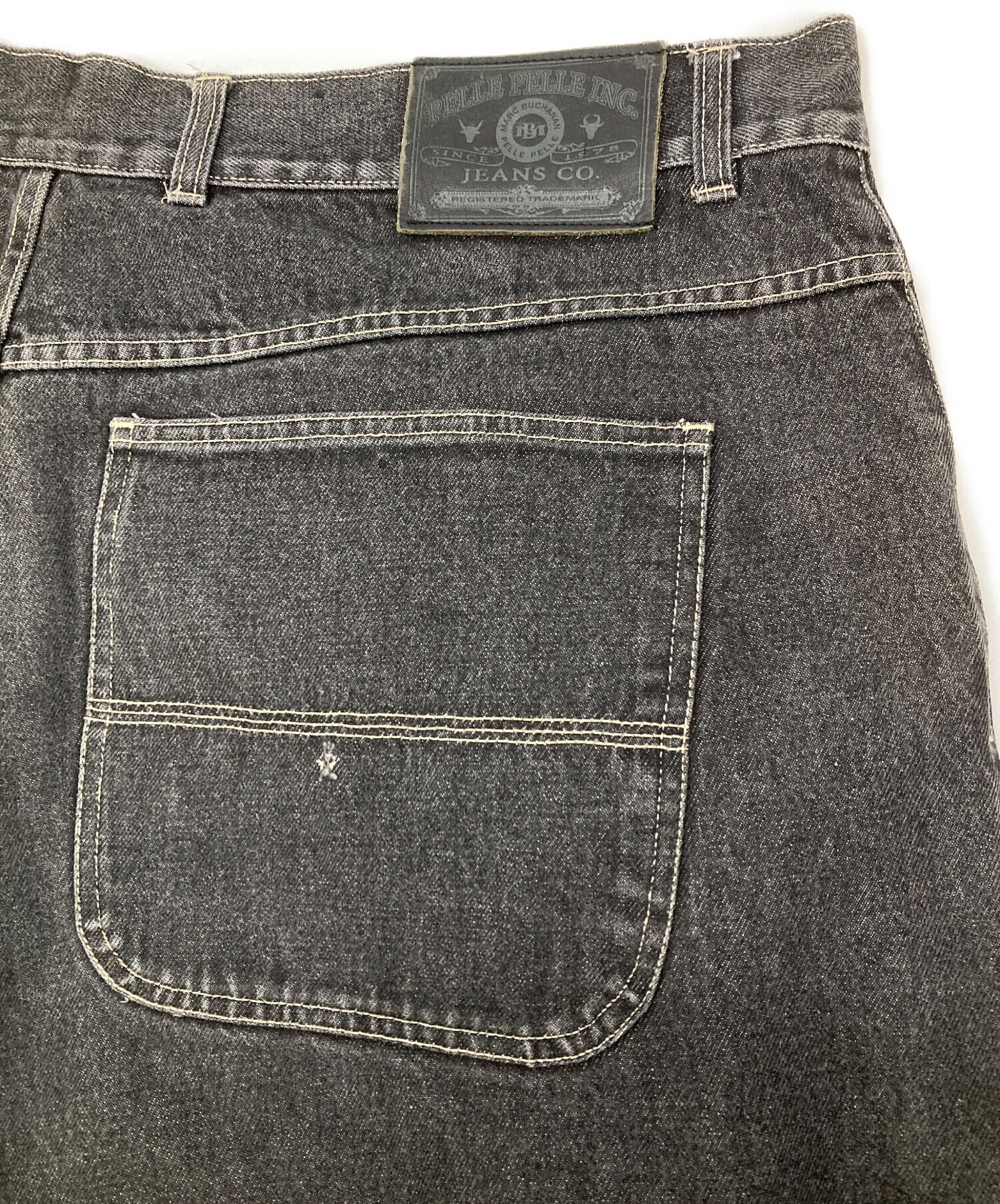中古・古着通販】pellepelle (ペレペレ) ［古着］バギーデニムパンツ 
