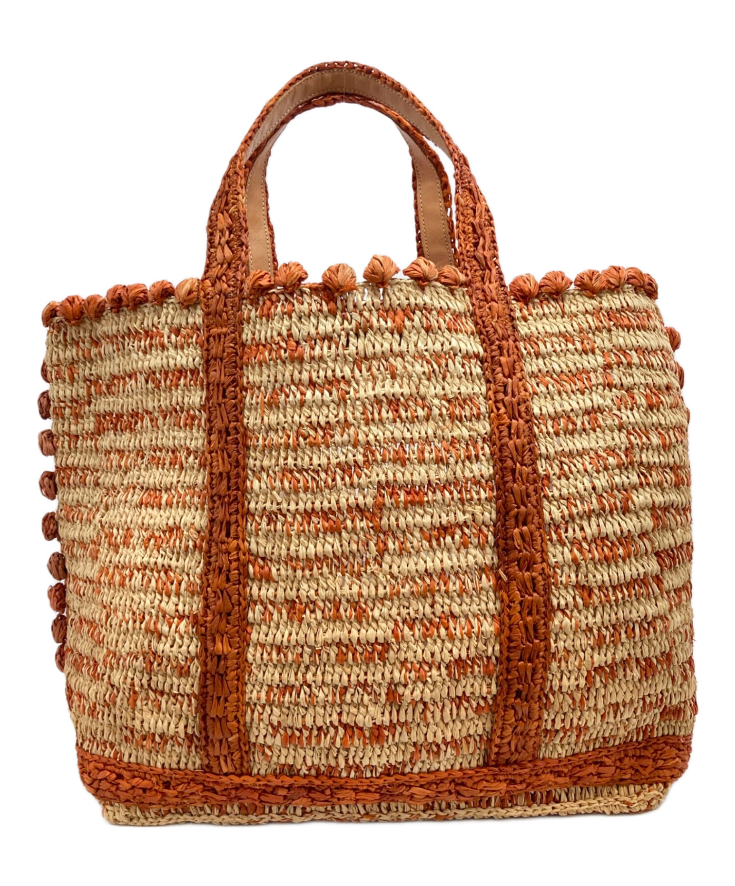 中古・古着通販】vanessabruno (ヴァネッサブリューノ) ラフィアトート