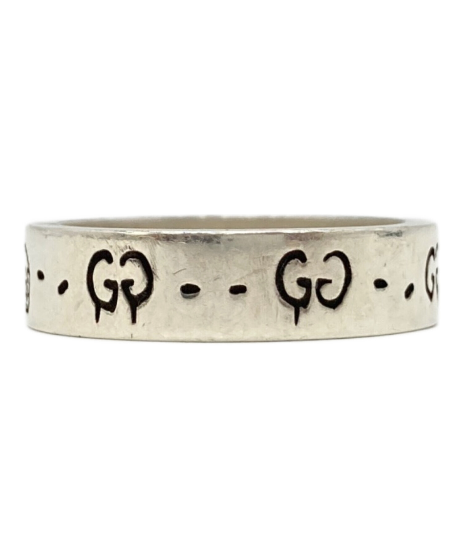 中古・古着通販】GUCCI (グッチ) ゴーストシルバーリング サイズ:25号 