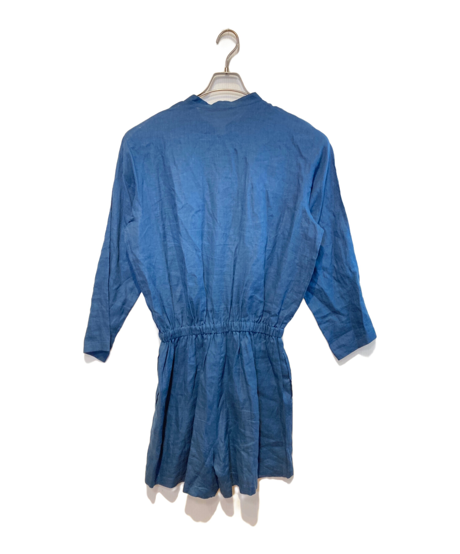 ARCHI オールインワン 中古・古着通販】archi (アーキ) LINEN ALL IN ONE ブルー サイズ:M