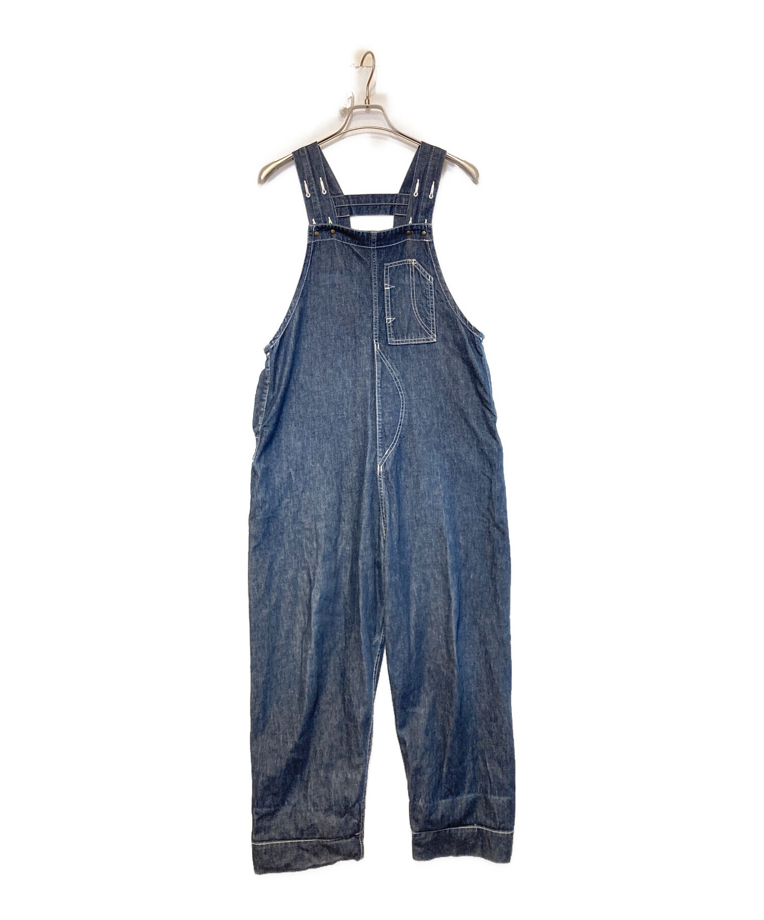 中古・古着通販】BEAMS BOY (ビームスボーイ) デニムサロペット ブルー 