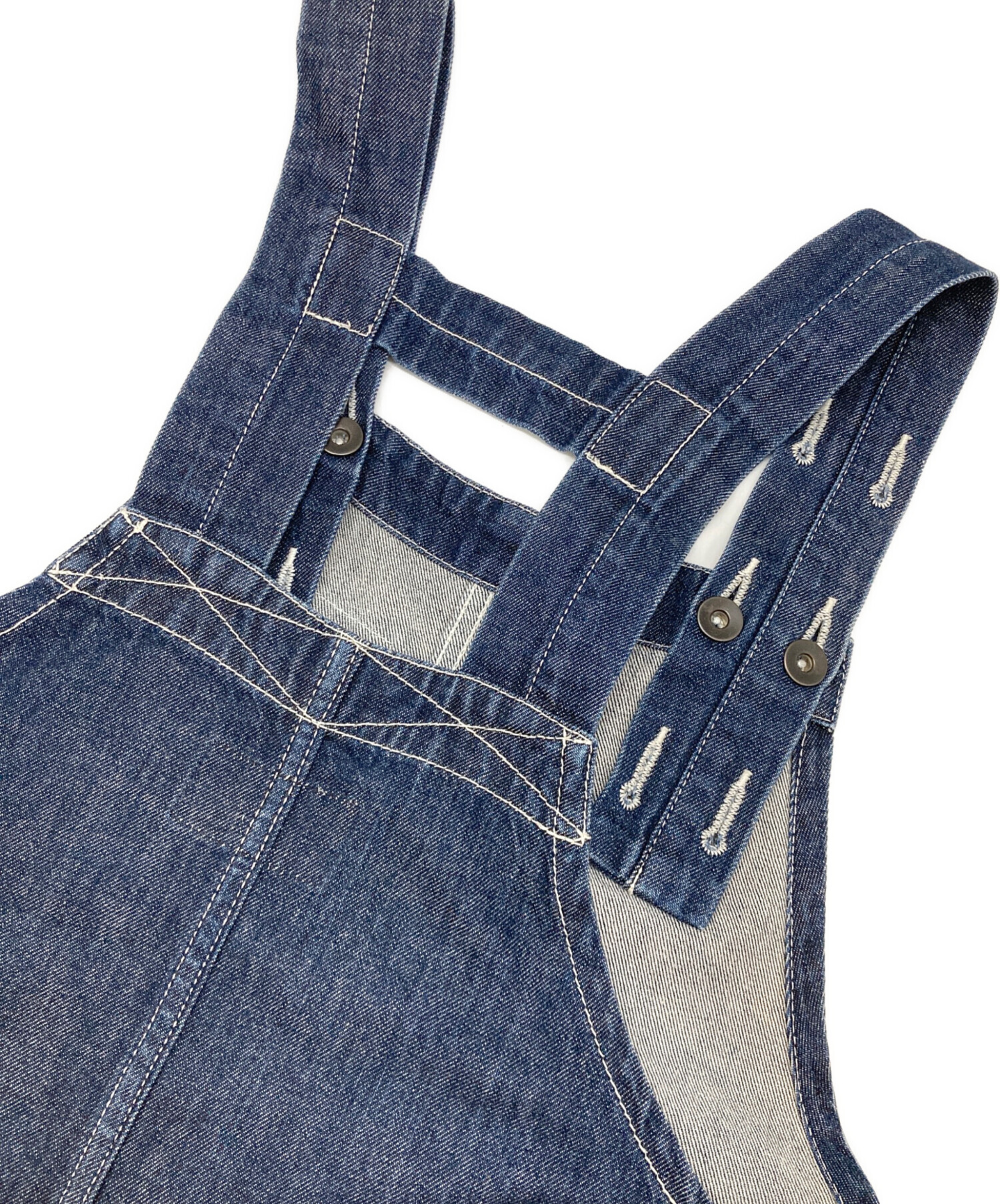 中古・古着通販】BEAMS BOY (ビームスボーイ) デニムサロペット ブルー 