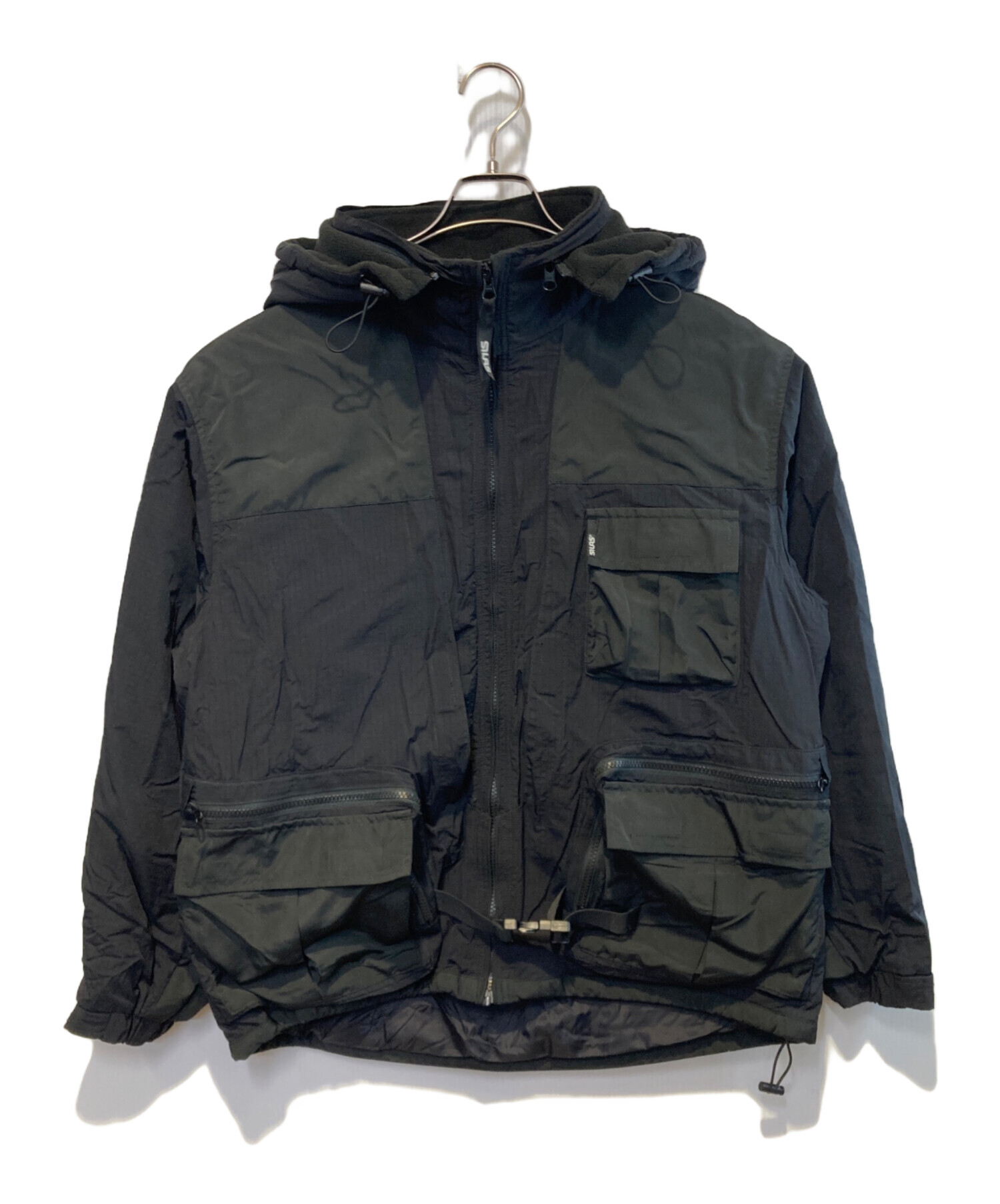 中古・古着通販】SILAS (サイラス) HUNTING PUFFER JACKET ブラック