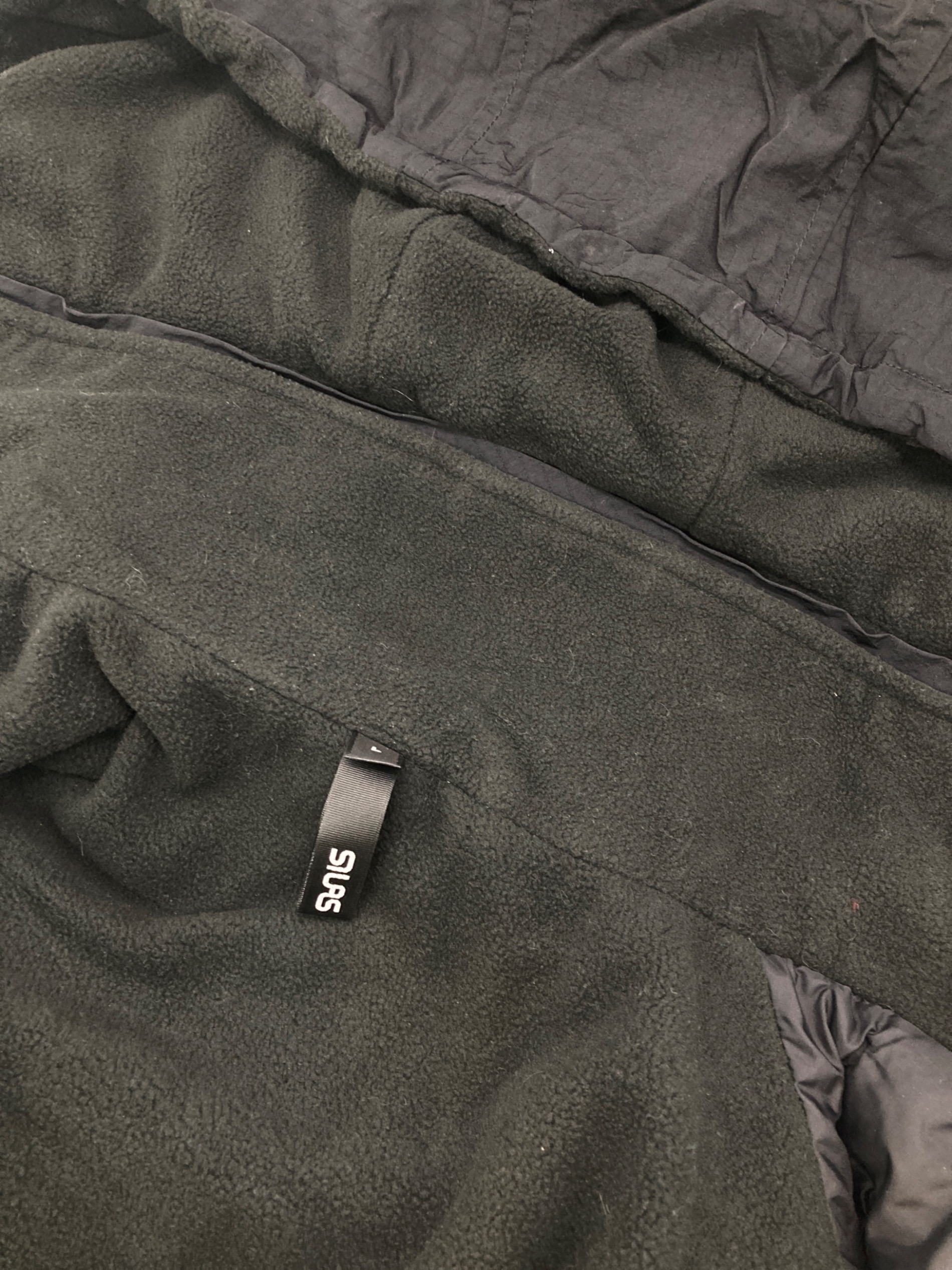 中古・古着通販】SILAS (サイラス) HUNTING PUFFER JACKET ブラック 