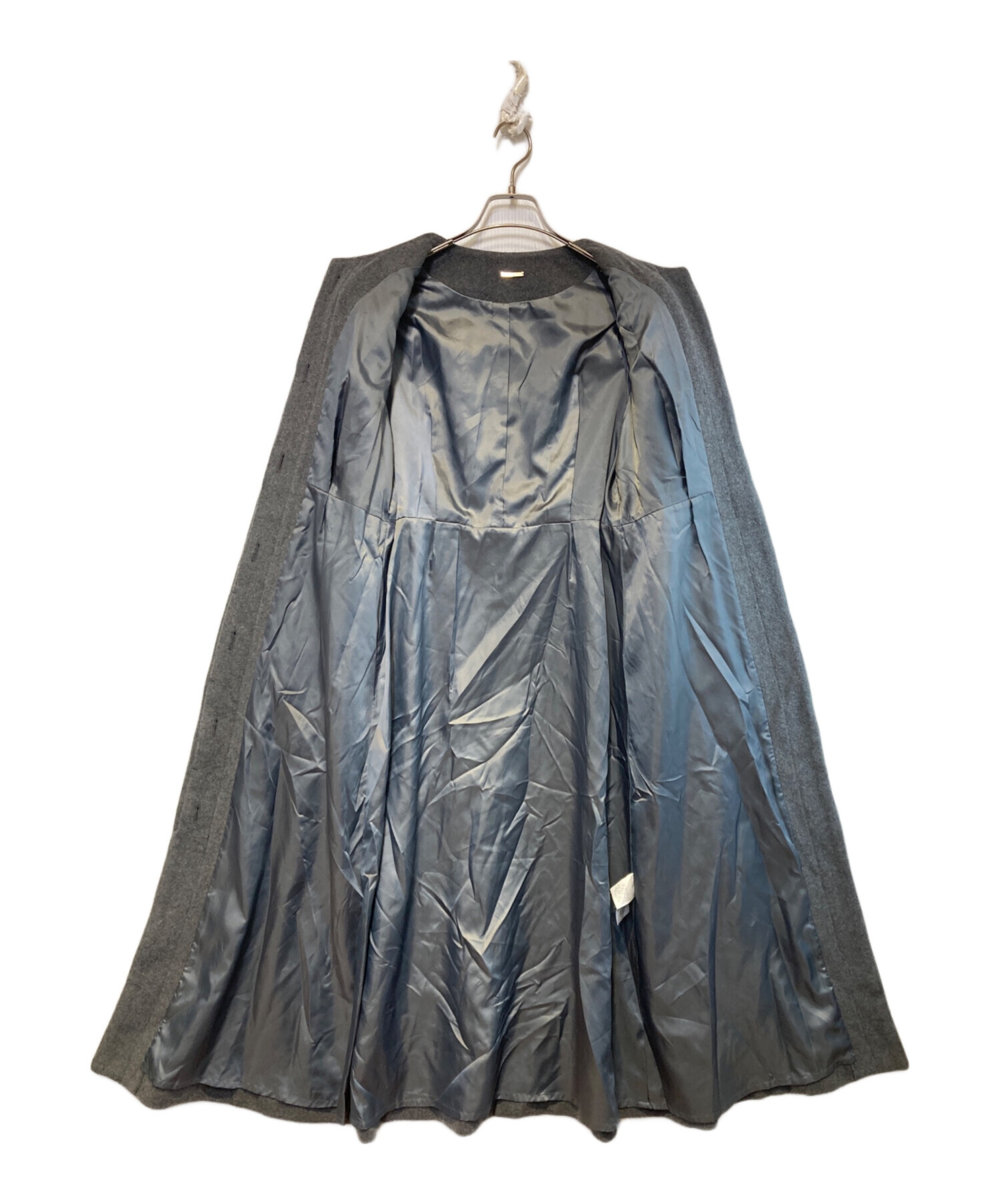 中古・古着通販】Snidel (スナイデル) ベルテッドレディコート グレー