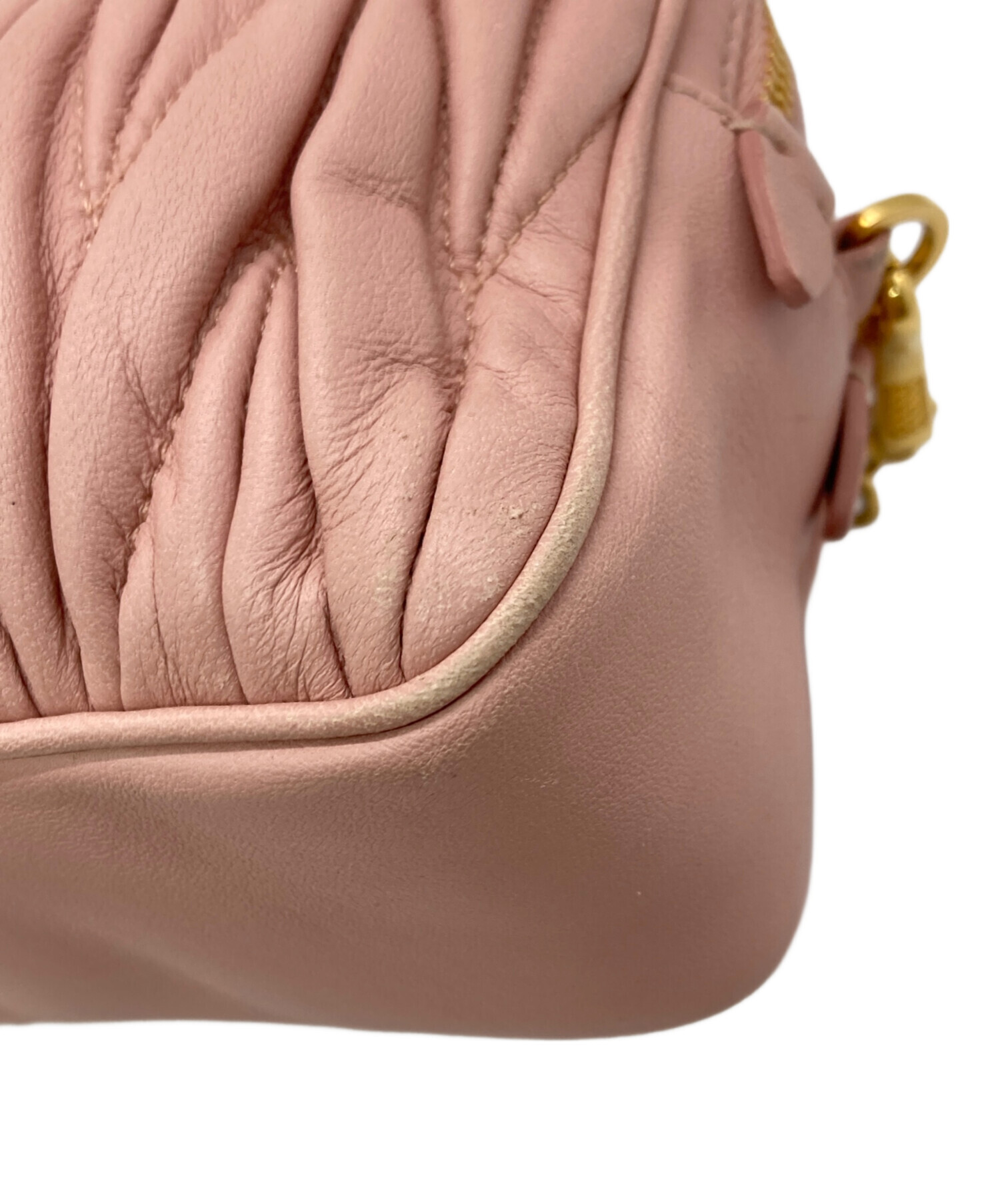 中古・古着通販】MIU MIU (ミュウミュウ) マテラッセ レザー