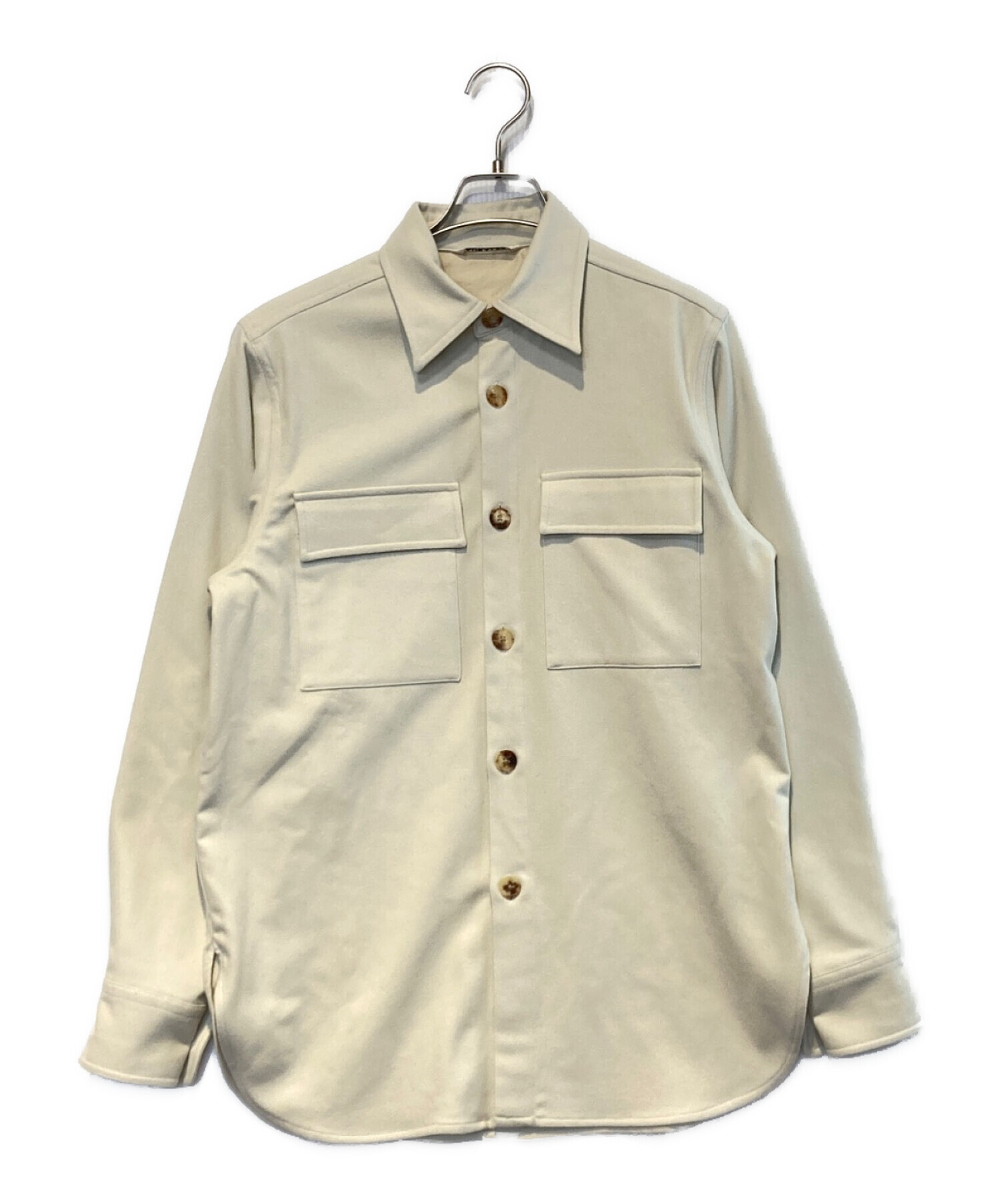 中古・古着通販】AURALEE (オーラリー) SUPER SOFT WOOL FLANNEL ZIP 