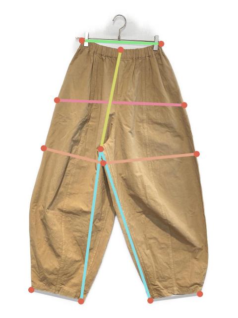 美品★カレンソロジー★コットンリネンドロストパンツ 中古・古着通販】Curensology (カレンソロジー) コットンリネン
