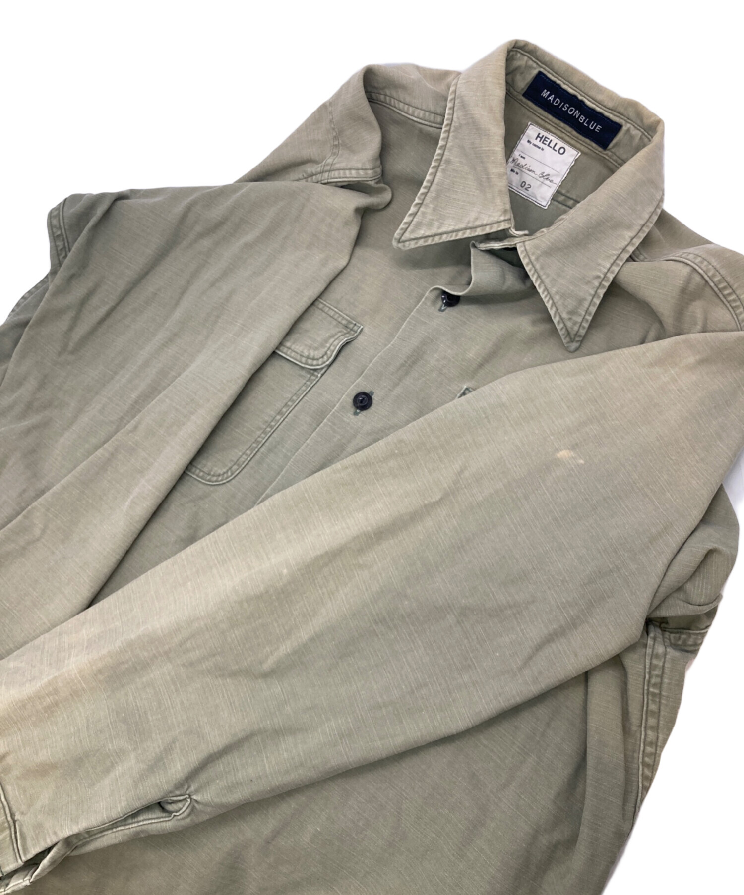 ◇ マディソンブルー MADISON BLUE ハンプトン シャンブレーシャツ