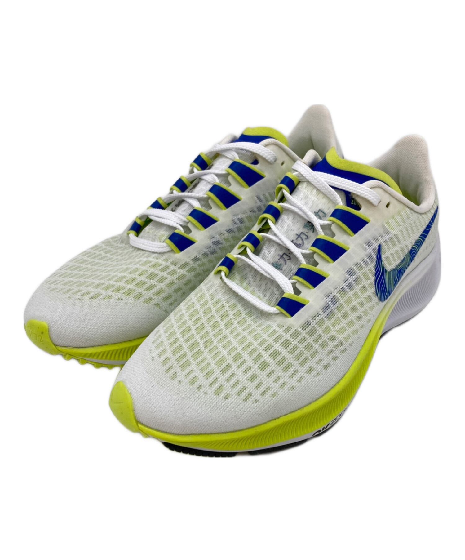 中古・古着通販】NIKE (ナイキ) AIR ZOOM PEGASUS 37 ホワイト サイズ 