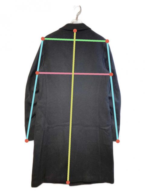 中古・古着通販】BOGLIOLI (ボリオリ) ウールチェスターコート