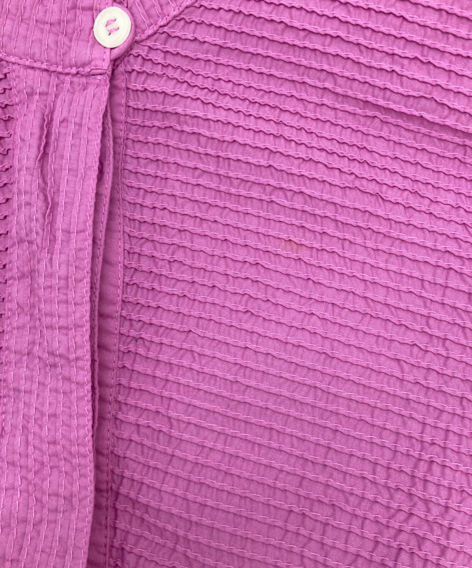 中古・古着通販】YACCO MARICARD (ヤッコマリカルド) プリーツシャツ