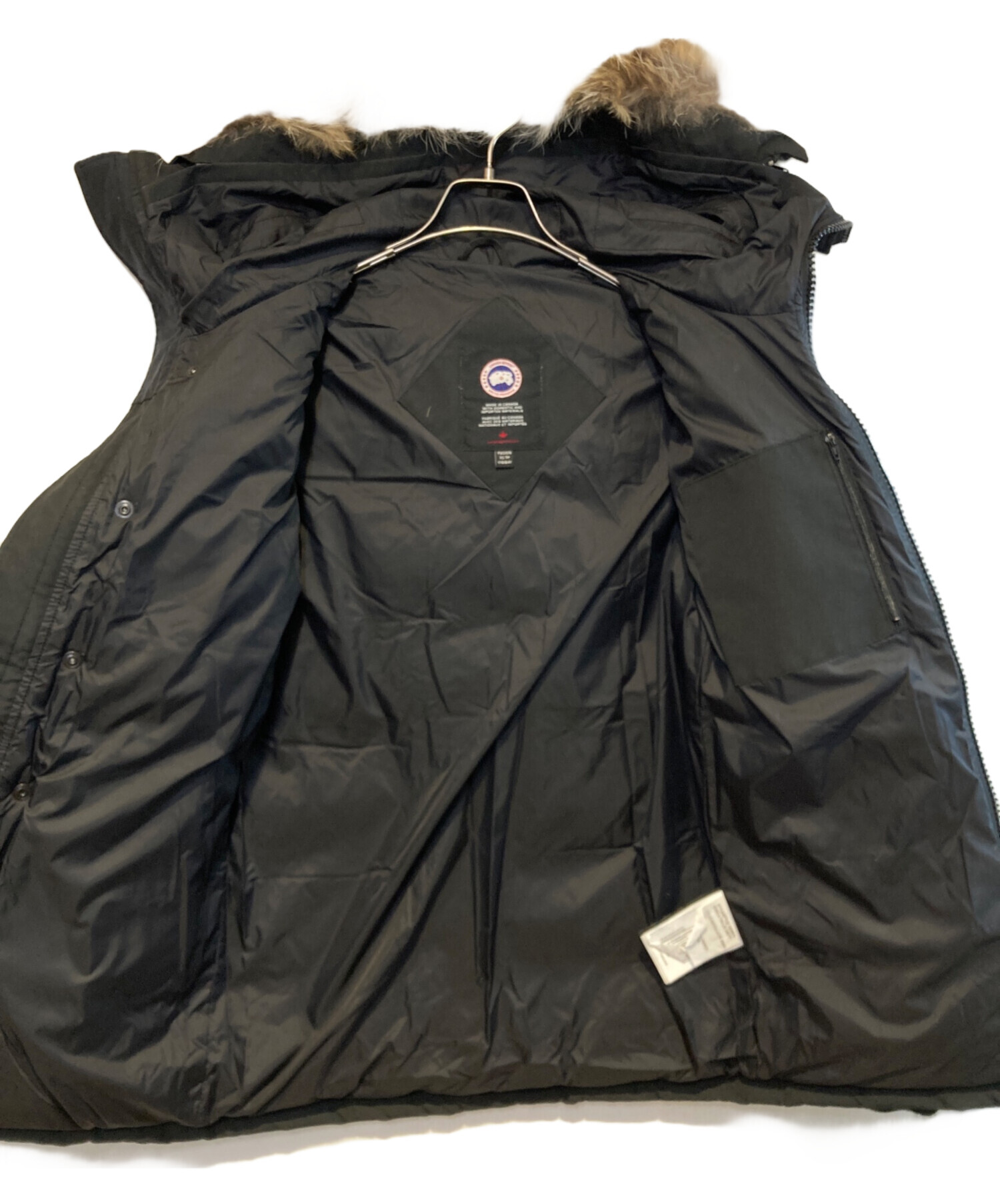 中古・古着通販】CANADA GOOSE (カナダグース) CARSON PARKA ブラック