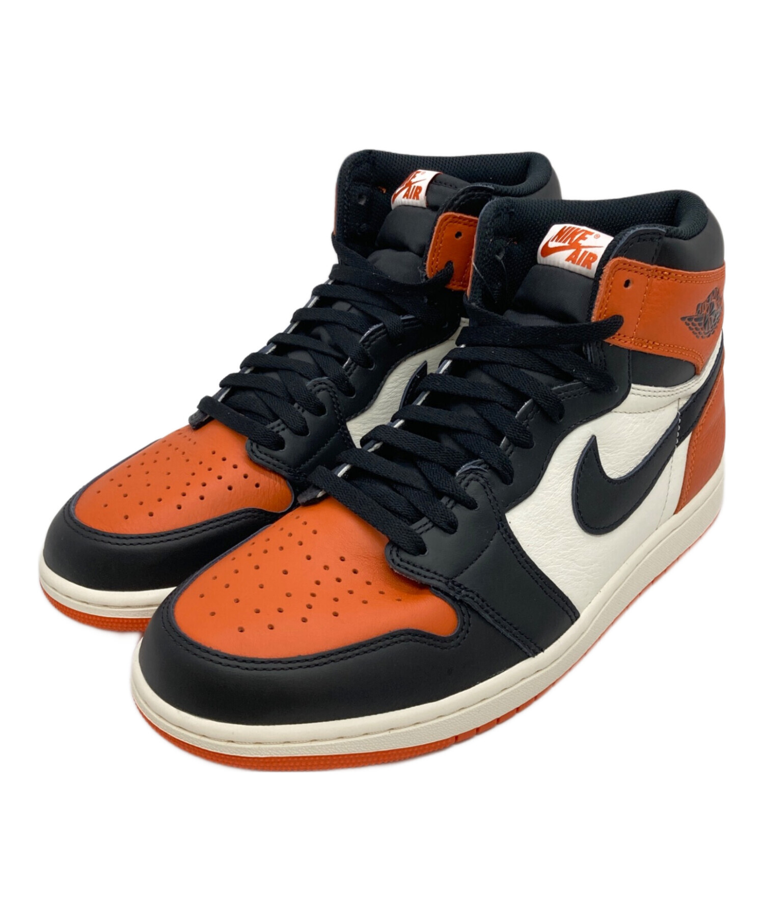 中古・古着通販】NIKE (ナイキ) AIR JORDAN 1 RETRO HIGH OG オレンジ 