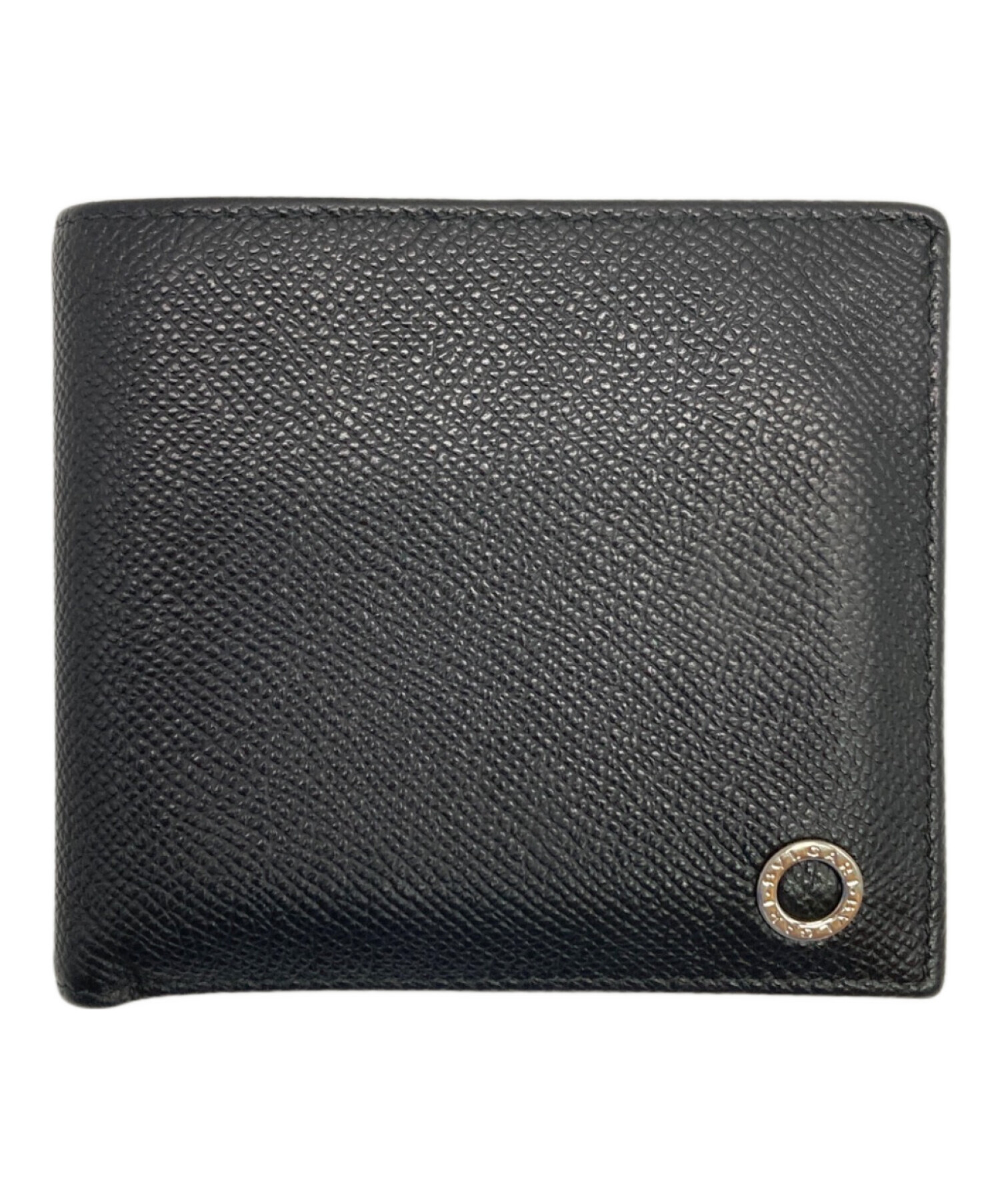 中古・古着通販】BVLGARI (ブルガリ) コンパクトウォレット ブラック