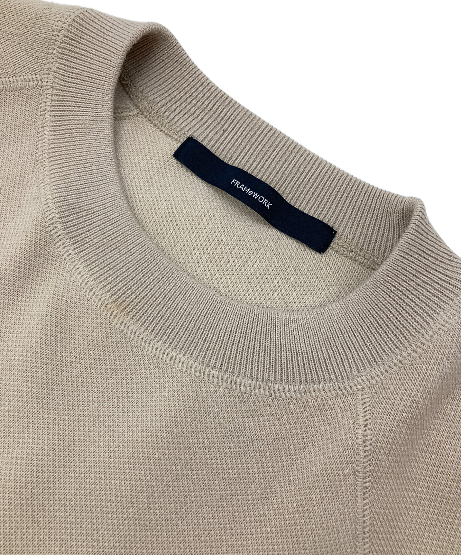 中古・古着通販】FRAMeWORK (フレームワーク) ジャガードロゴSWEAT