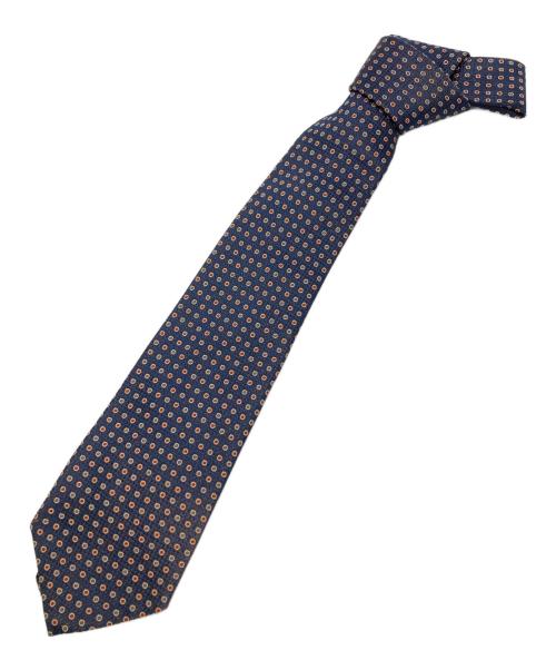 中古・古着通販】SULKA (スルカ) シルクネクタイ ネイビー サイズ:不明