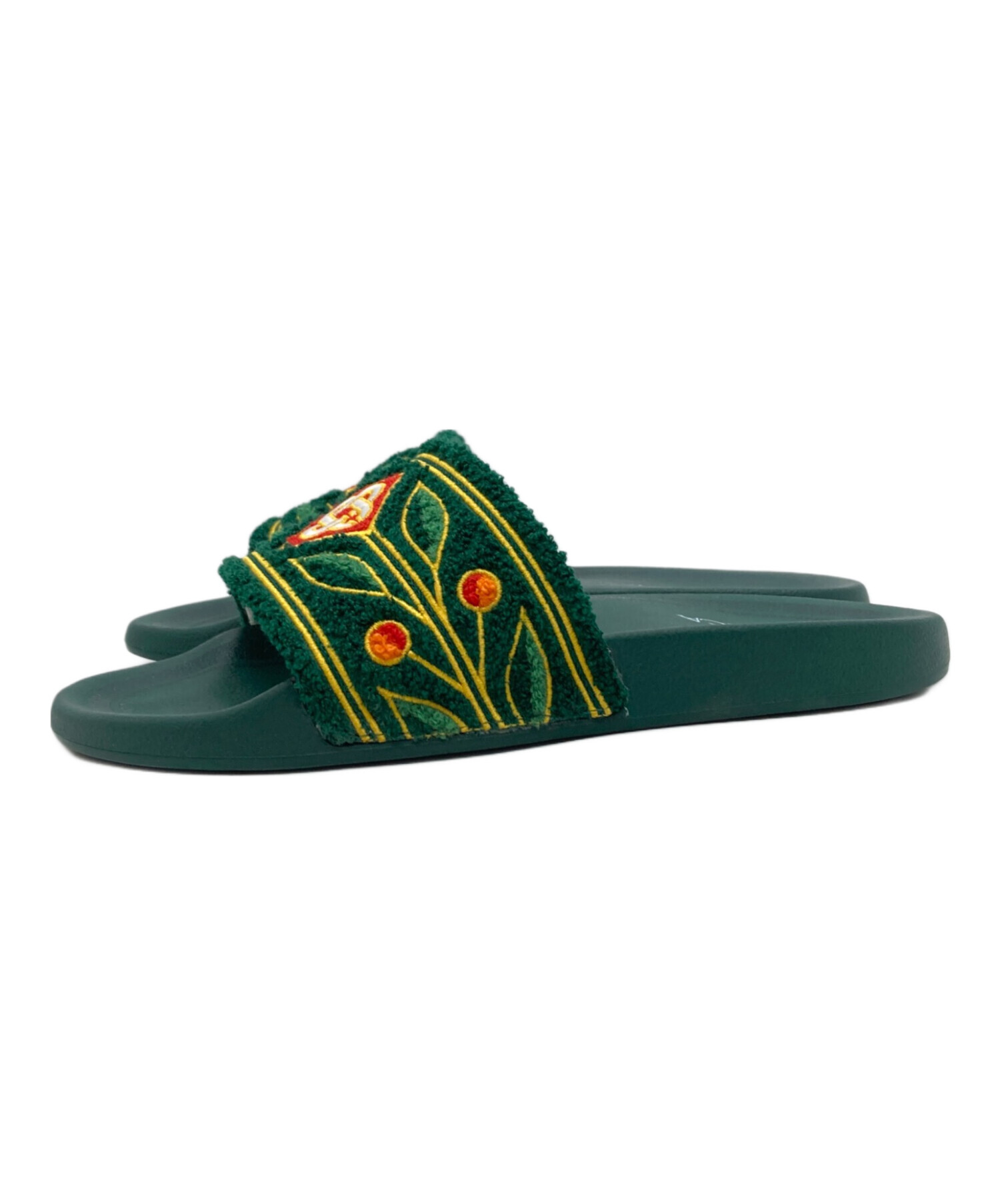 中古・古着通販】CASABLANCA (カサブランカ) Embroidered Slider