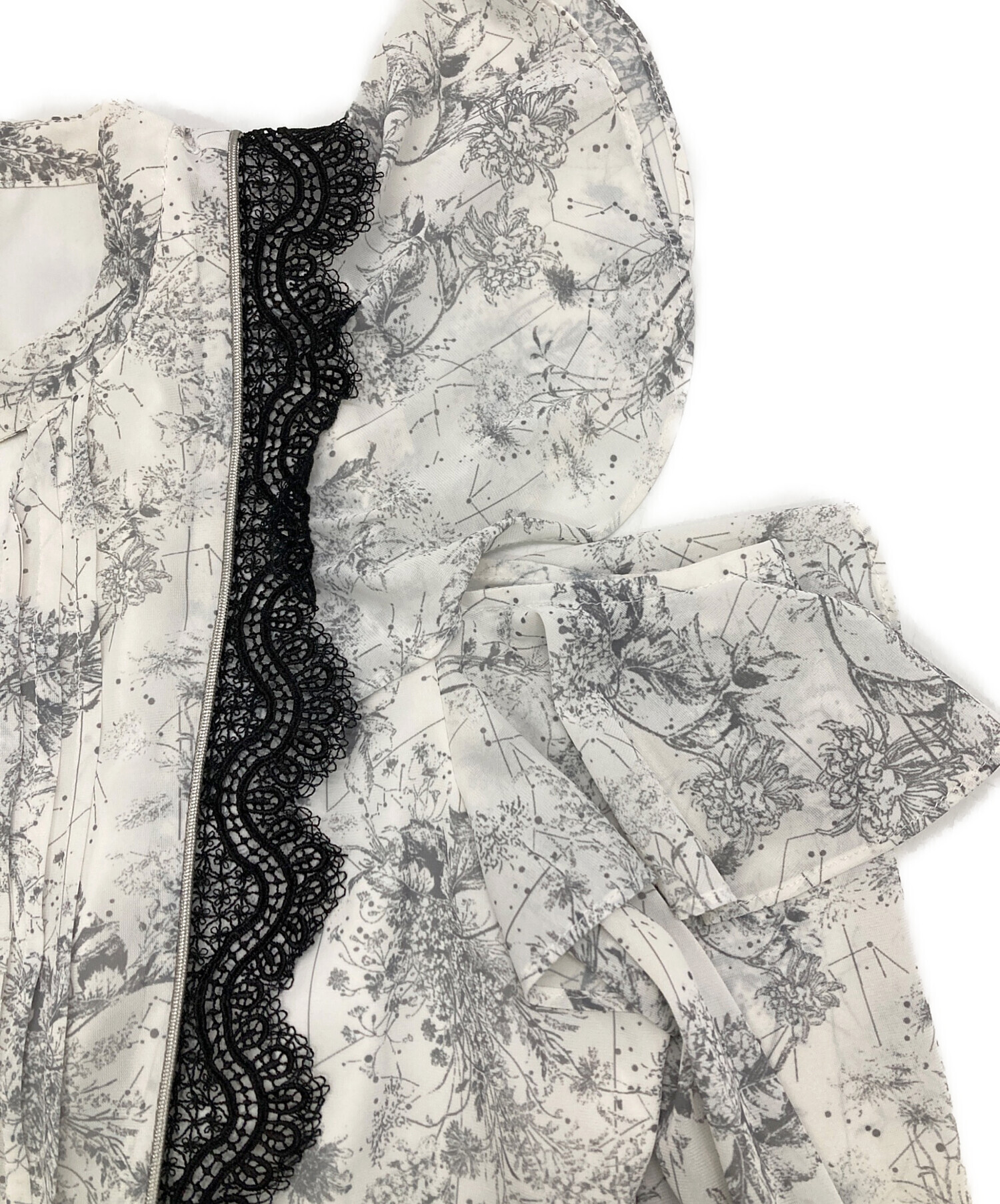 中古・古着通販】riu (リウ) Toile de Jouy dress ホワイト サイズ
