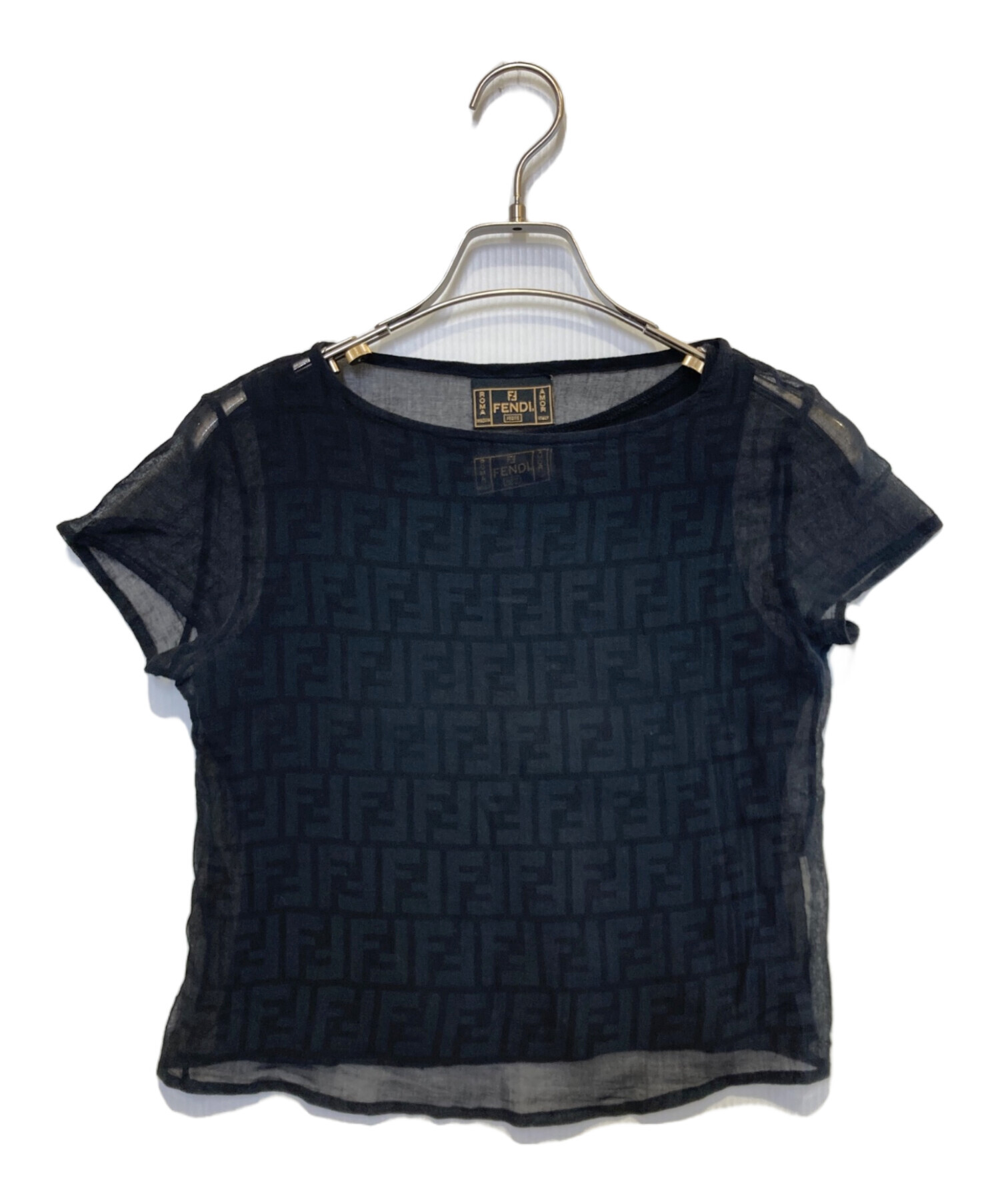 中古・古着通販】FENDI (フェンディ) ズッカ柄シアーレイヤード