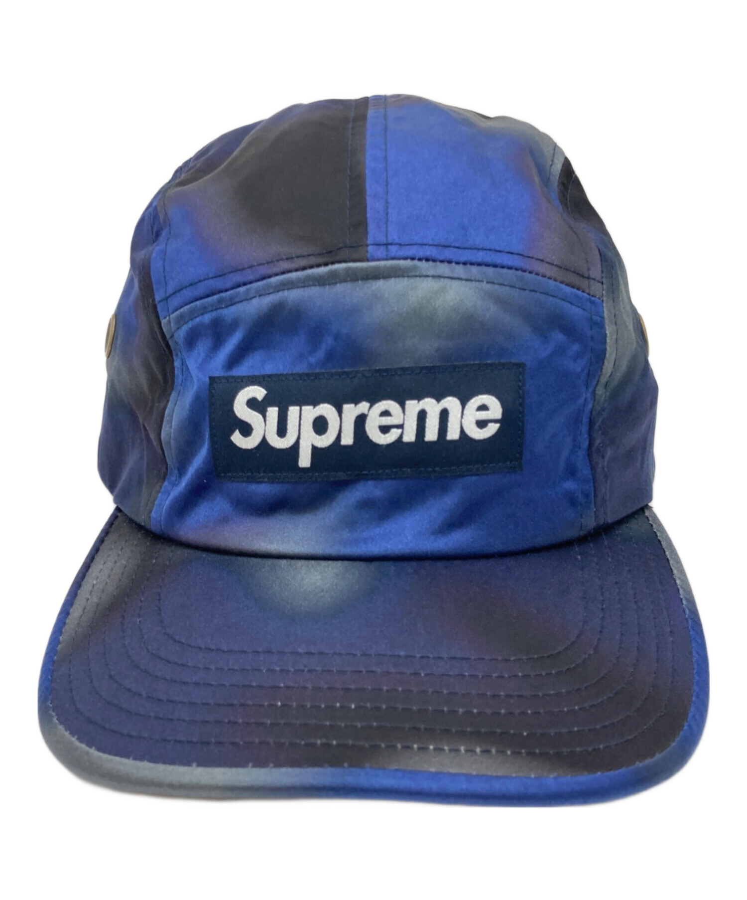 中古・古着通販】SUPREME (シュプリーム) Washed Satin Camo Camp Cap