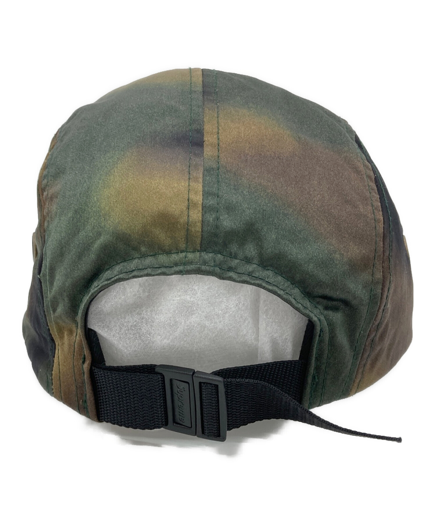 中古・古着通販】SUPREME (シュプリーム) Washed Satin Camo Camp Cap