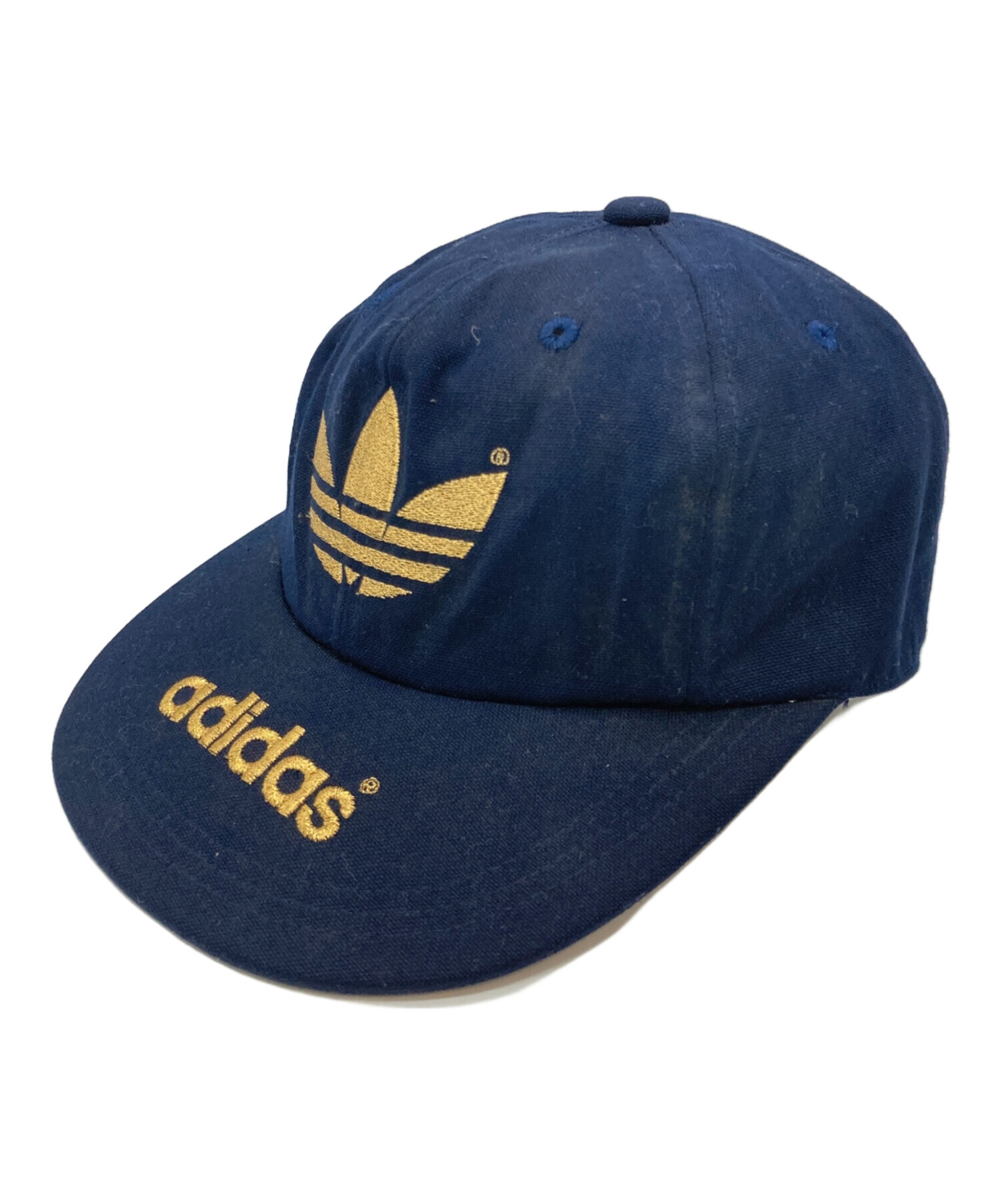 中古・古着通販】adidas (アディダス) ［古着］キャップ ネイビー