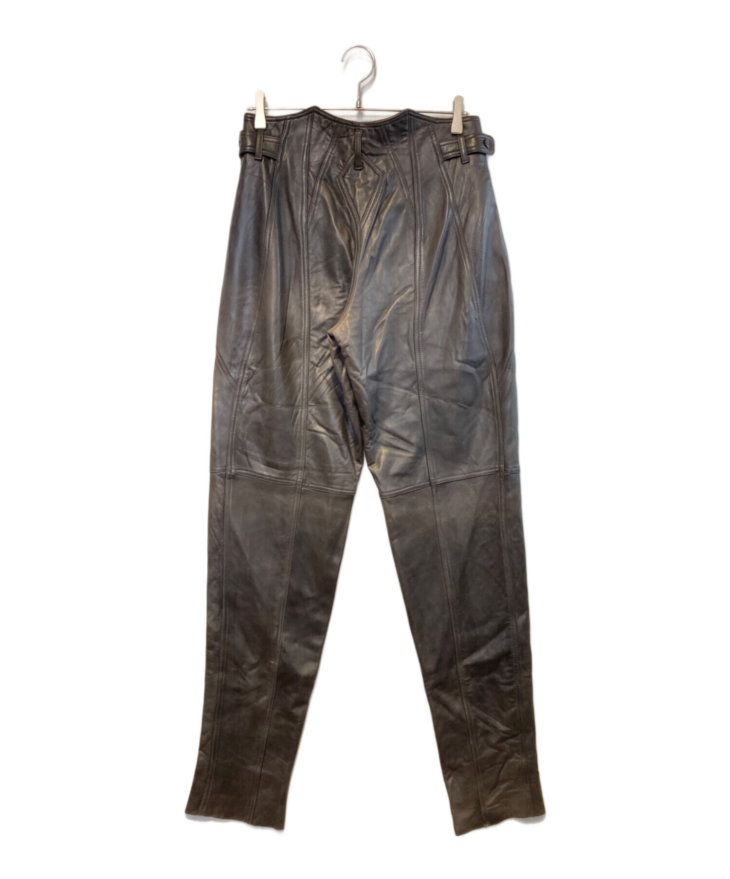 中古・古着通販】FICCE (フィッチェ) ［古着］ラムレザーパンツ