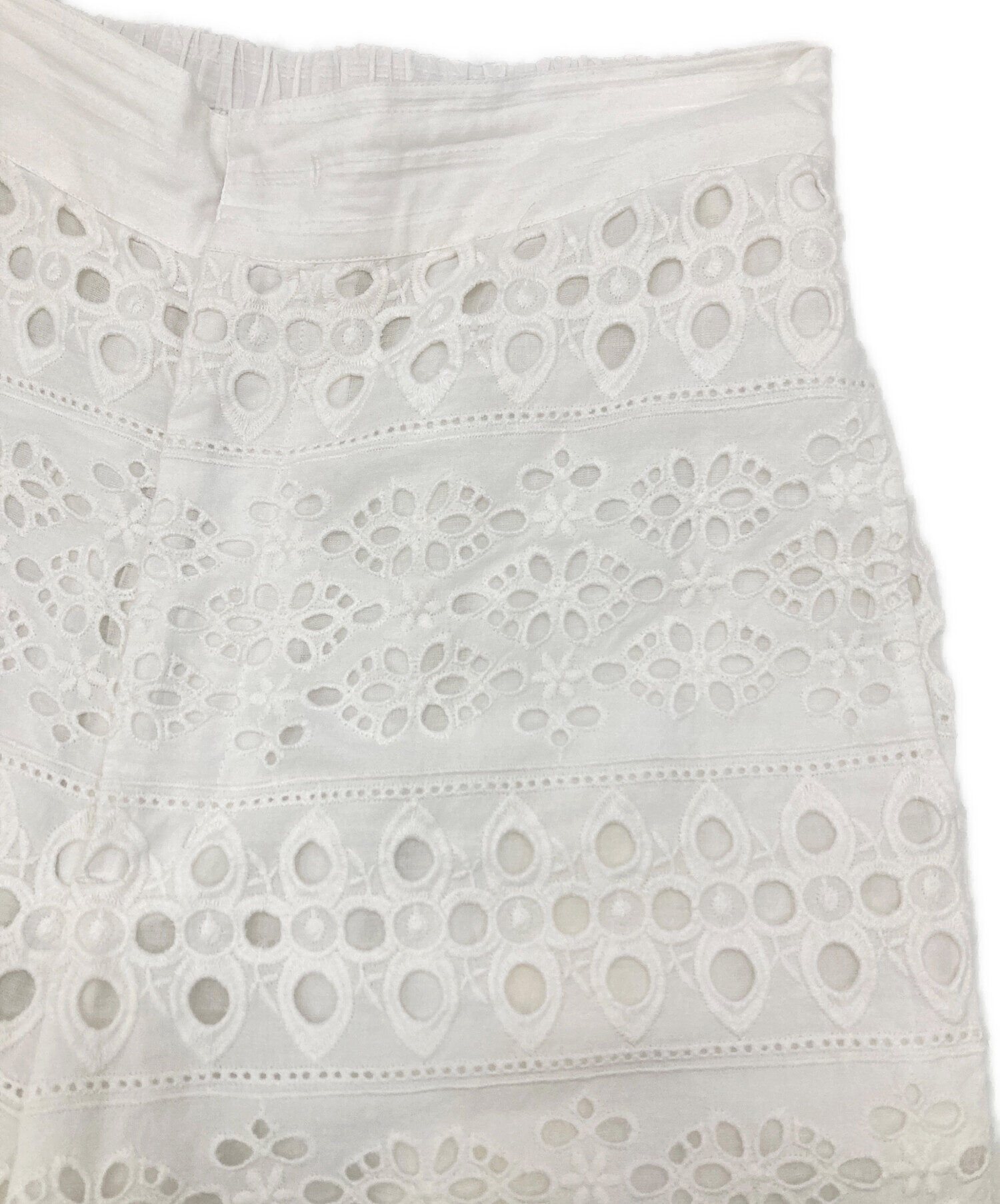 中古・古着通販】ne quittez pas (ヌキテパ) BORDER HEMLA GATHER