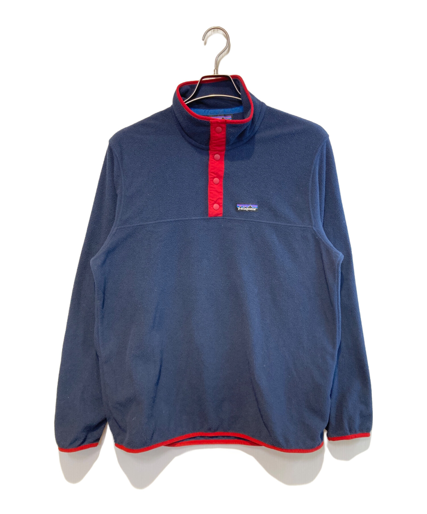 【美品】パタゴニア マイクロD スナップT フリース Mネイビー 中古・古着通販】Patagonia (パタゴニア) マイクロDスナップTプル