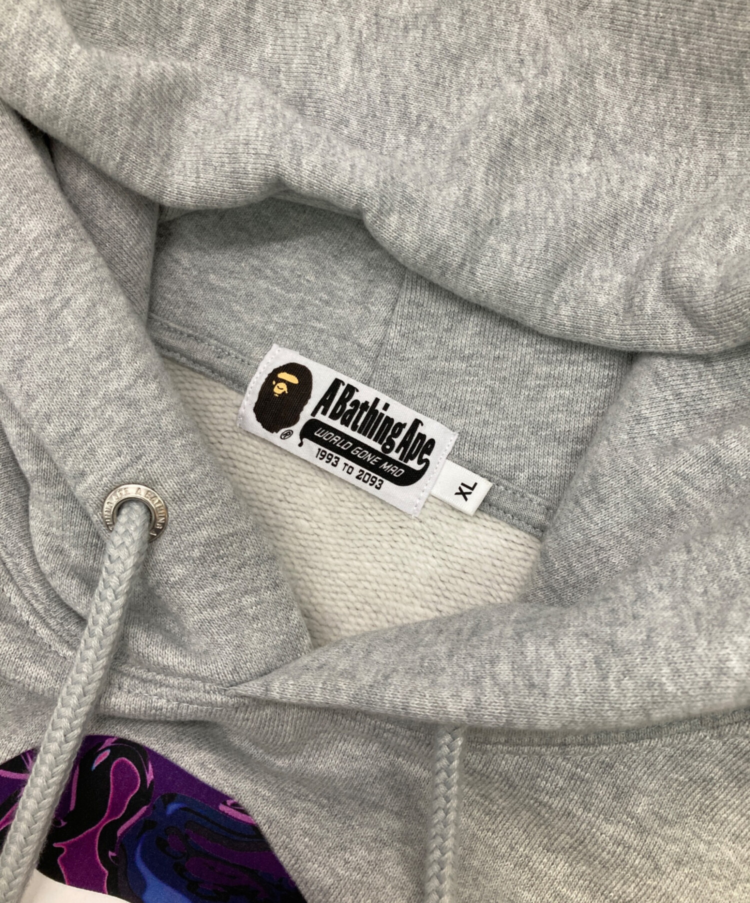 90s アベイシングエイプ　ビンテージパーカー　2トーン　専用出品 中古・古着通販】A BATHING APE (ア ベイシング エイプ) プル